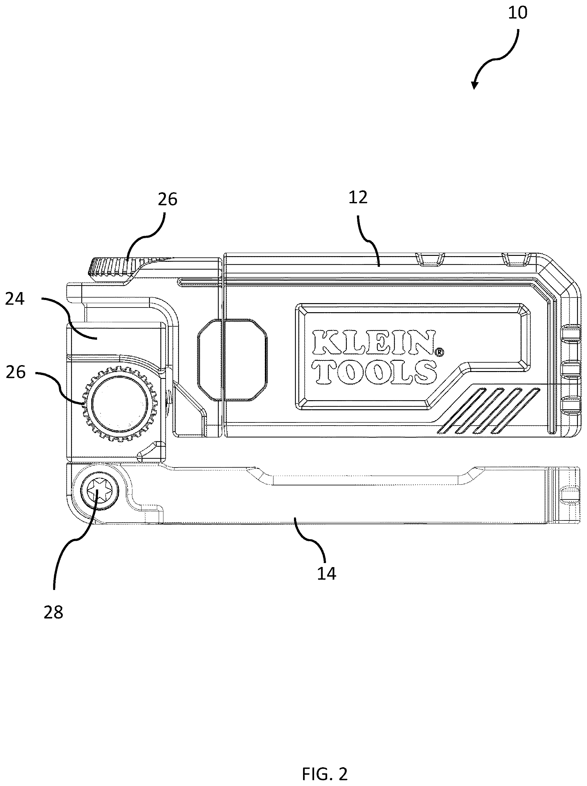 Patent US12613094 Figure 2 – Laser pocket level multi-axis micro adjust