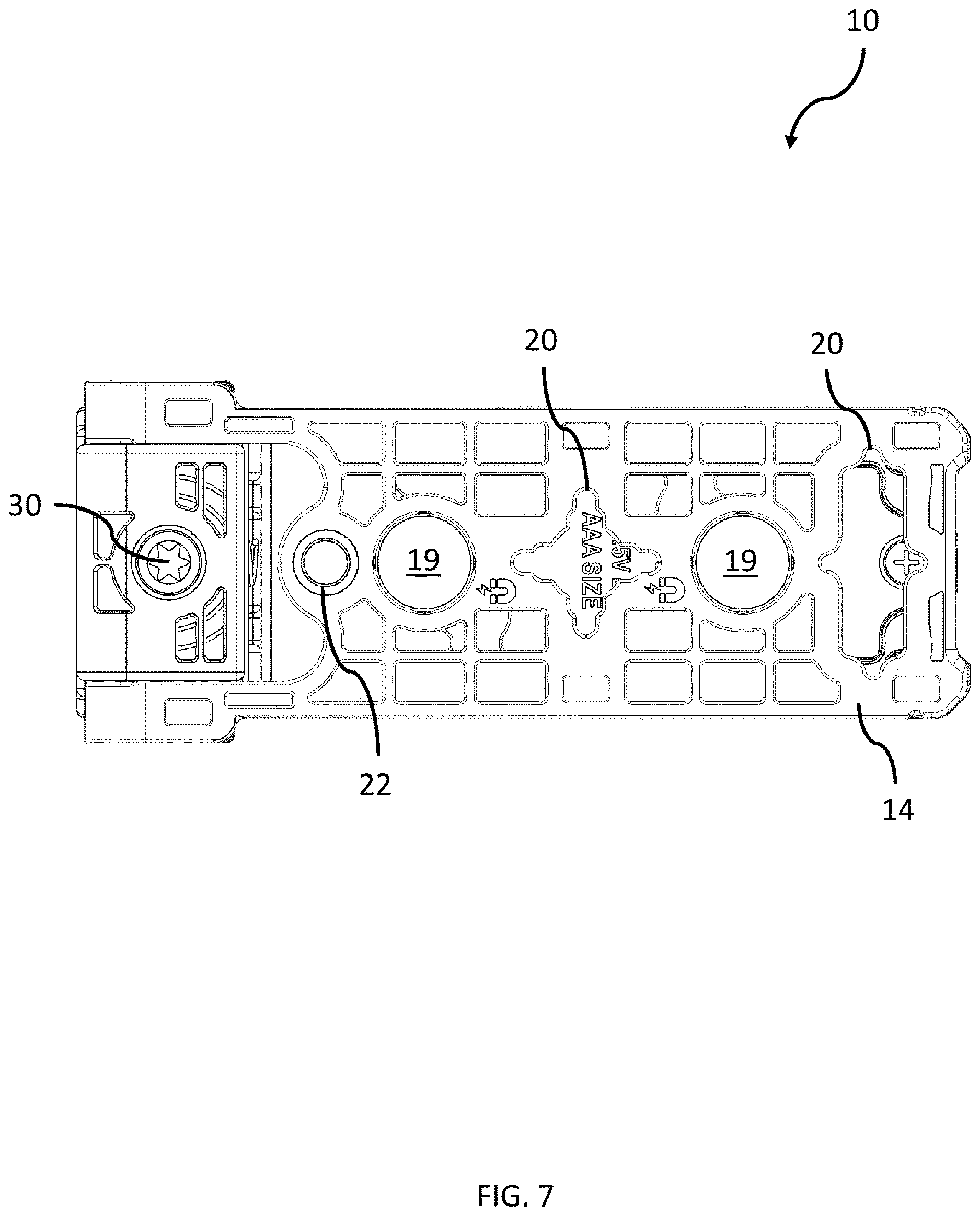 Patent US12613094 Figure 6 – Laser pocket level multi-axis micro adjust