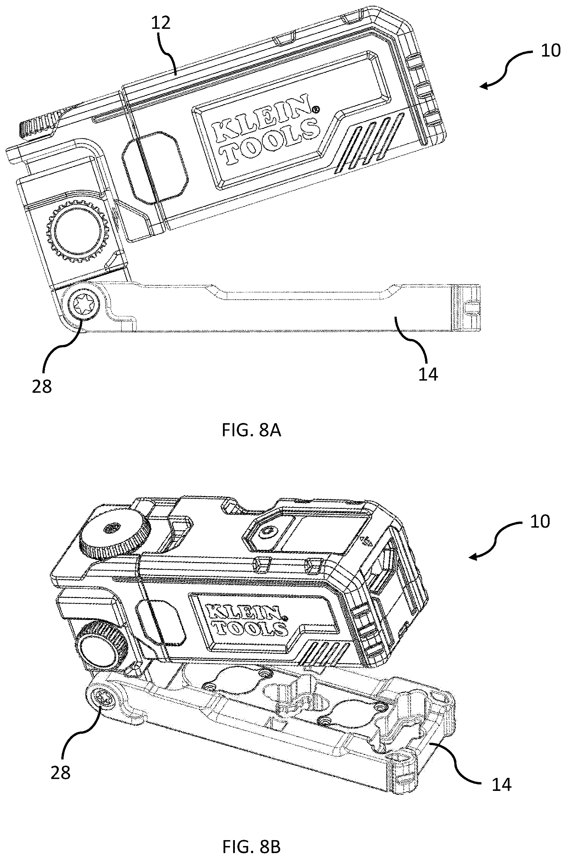 Patent US12613094 Figure 7 – Laser pocket level multi-axis micro adjust