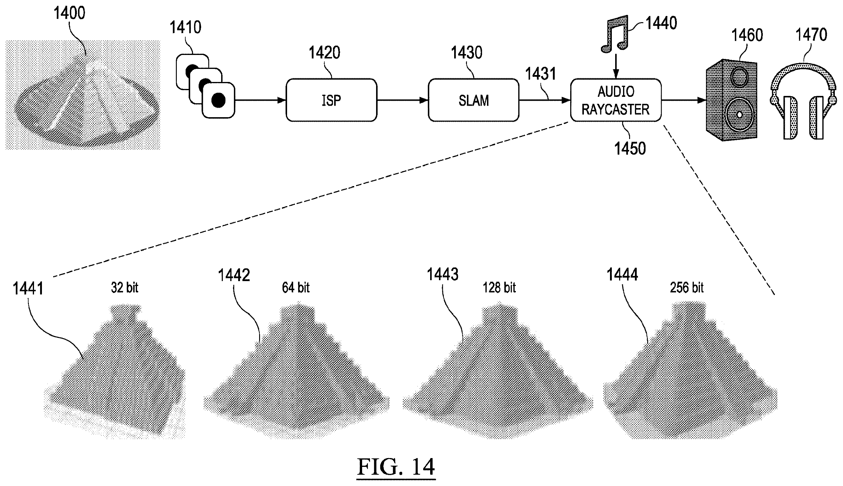 Patent US12613097 Figure 14 – Operations using sparse volumetric data