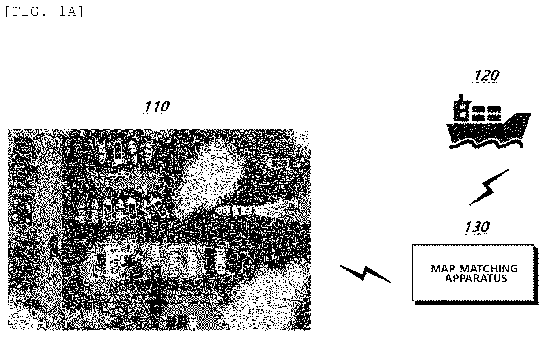 Patent US12613098 Figure 1 – Method and apparatus for matching ship map and harbor map
