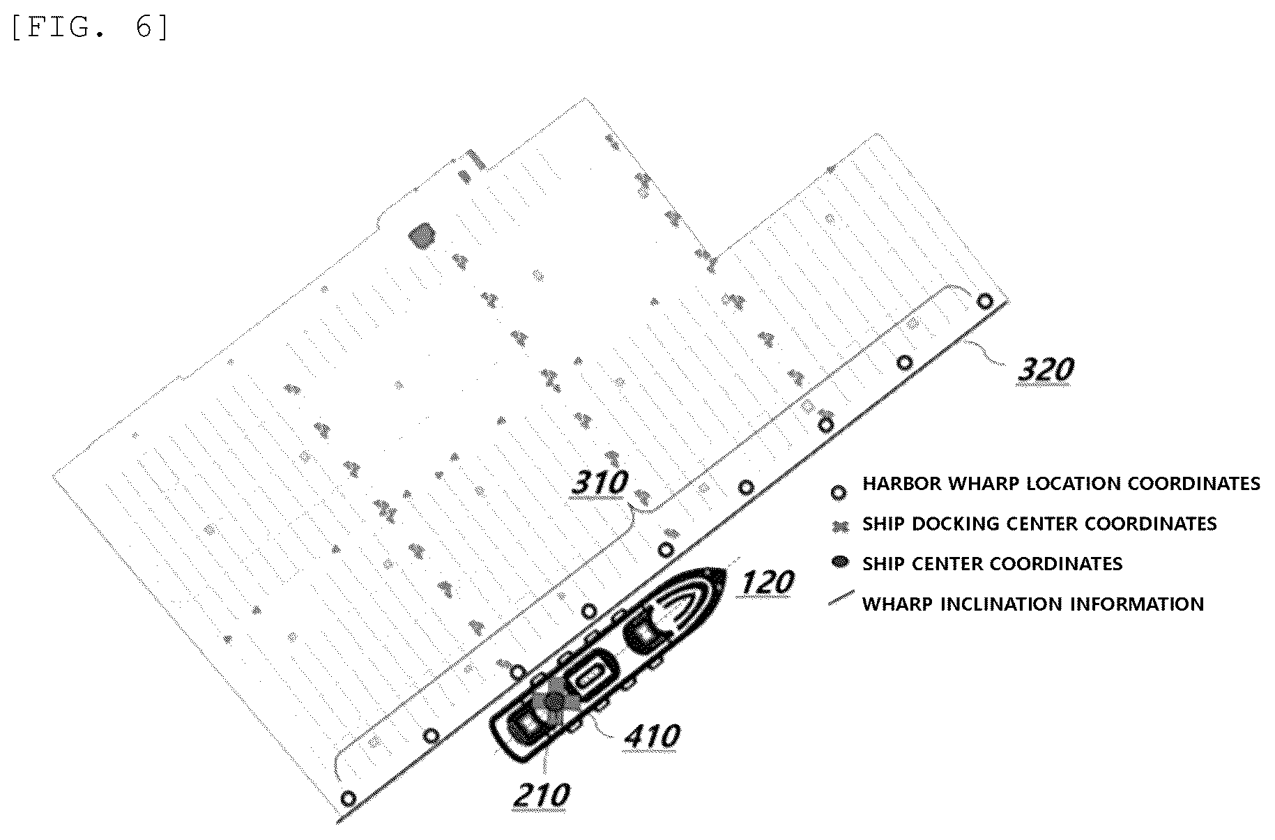 Patent US12613098 Figure 7 – Method and apparatus for matching ship map and harbor map