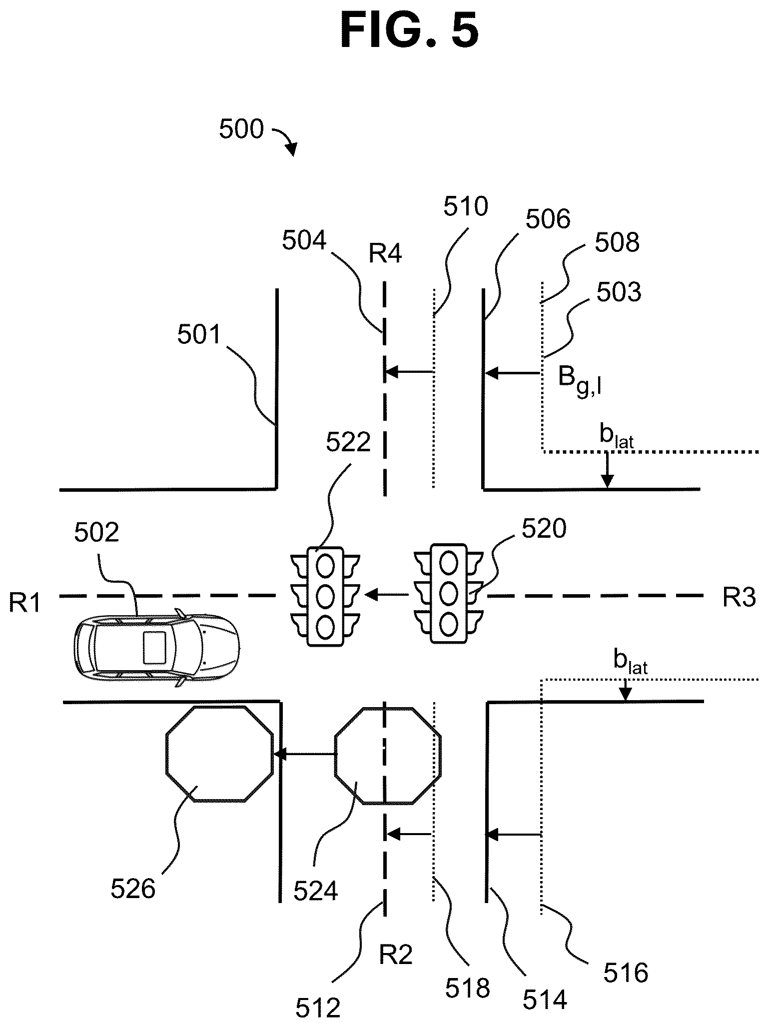 Patent US12613100 Figure 5 – Method and system of ambiguity resolution and bias reduction for perception and map association