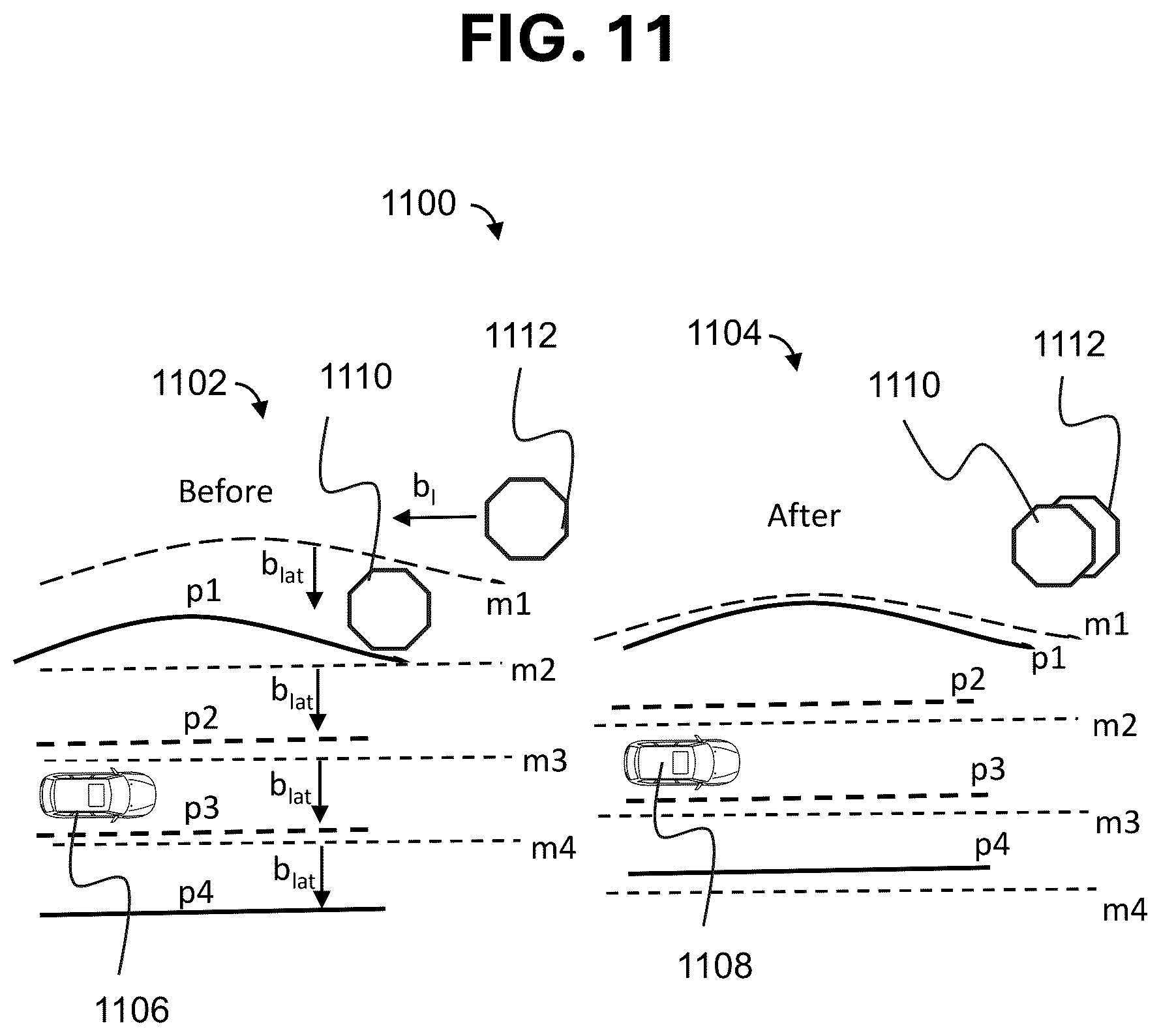 Patent US12613100 Figure 10 – Method and system of ambiguity resolution and bias reduction for perception and map association