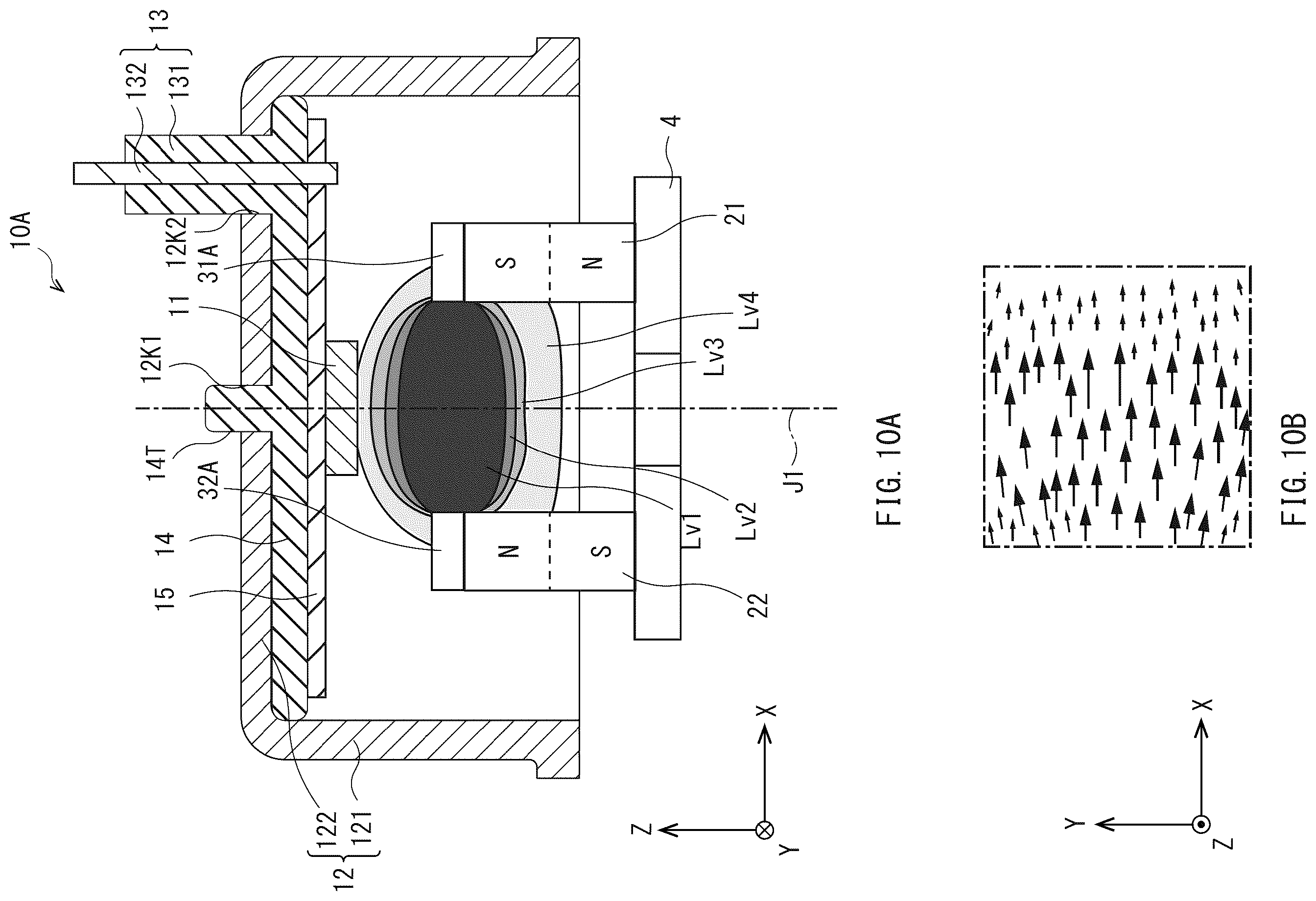 Patent US12613109 Figure 12 – Angle detection apparatus, angle detection system, park lock system, and pedal system