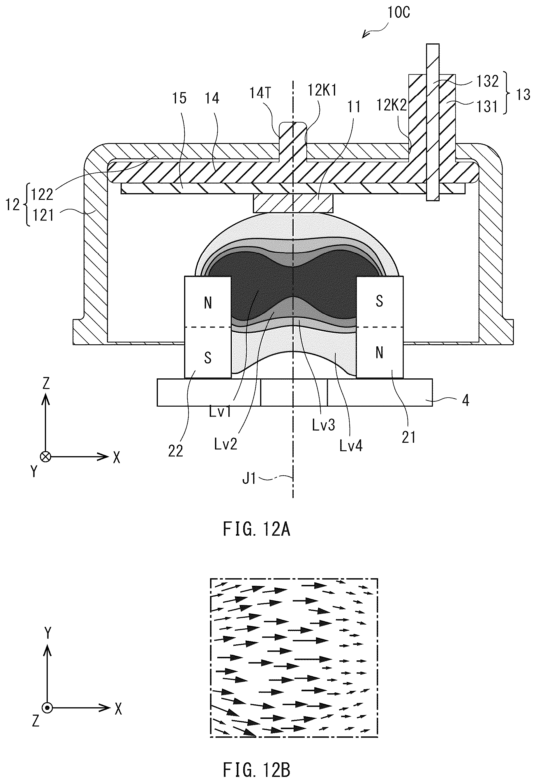 Patent US12613109 Figure 14 – Angle detection apparatus, angle detection system, park lock system, and pedal system