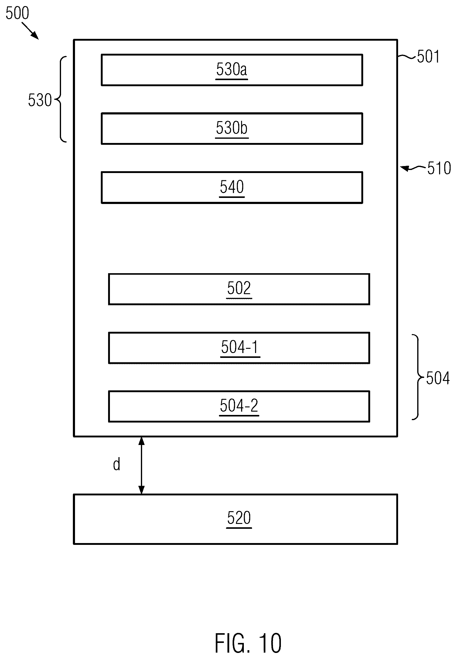 Patent US12613111 Figure 7 – Detection device for a position sensor and detection system comprising such a detection device