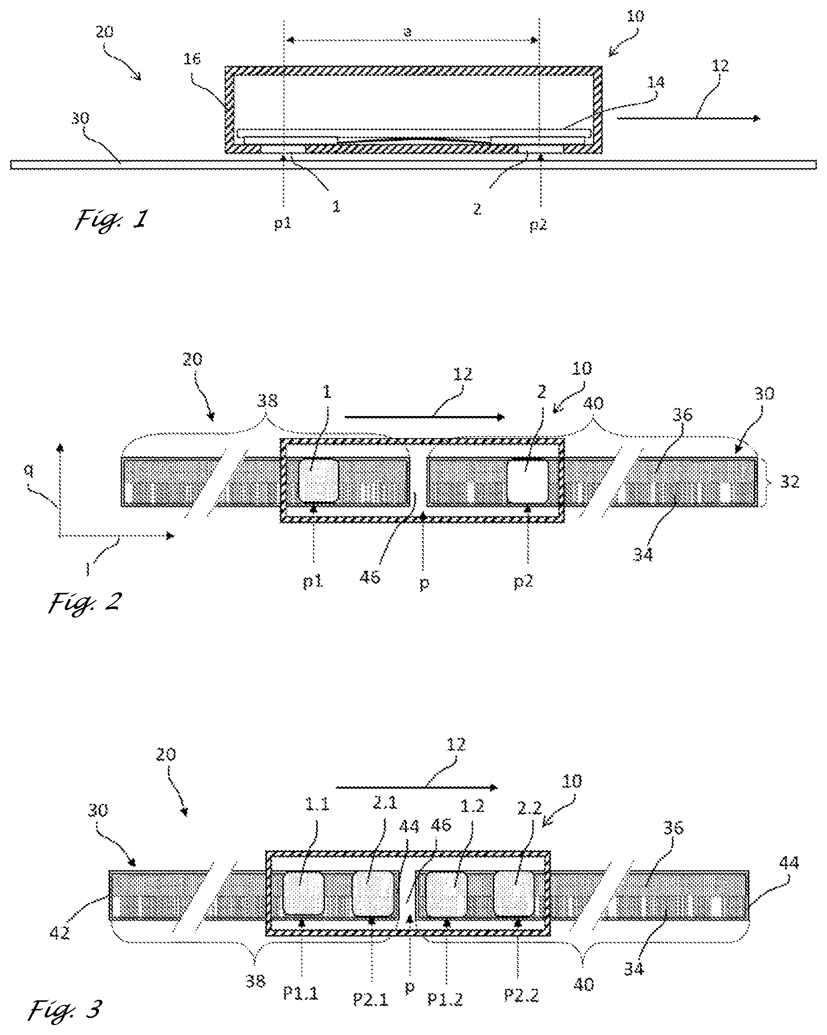 Patent US12613113 Figure 1 – Encoder system and method for determining the reading head position in an encoder system
