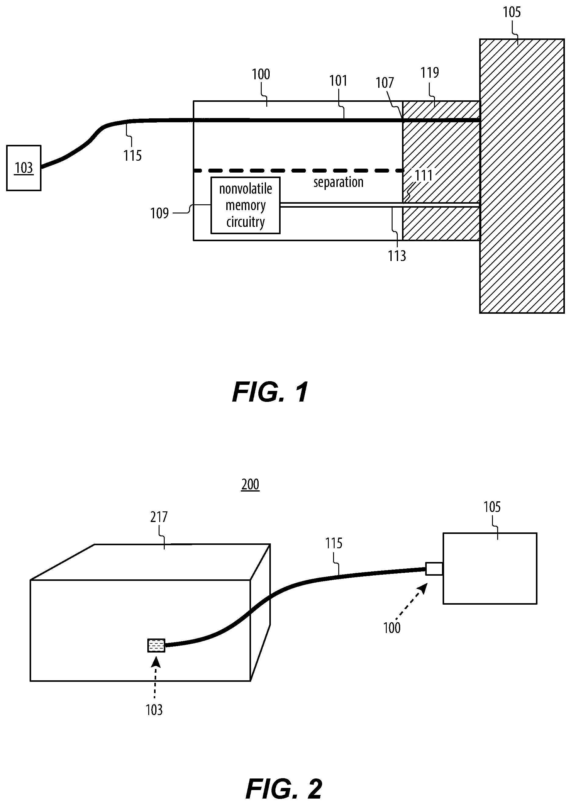 Patent US12613114 — Sensor systems and dongles therefor — Figure 1
