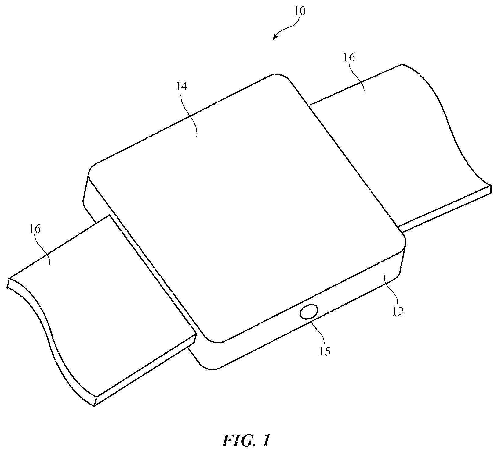 Patent US12613116 Figure 1 – Electronic devices with multi-function environmental sensors