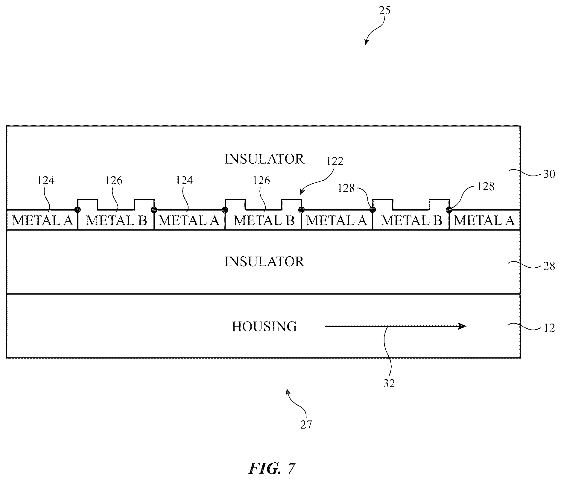 Patent US12613116 Figure 7 – Electronic devices with multi-function environmental sensors