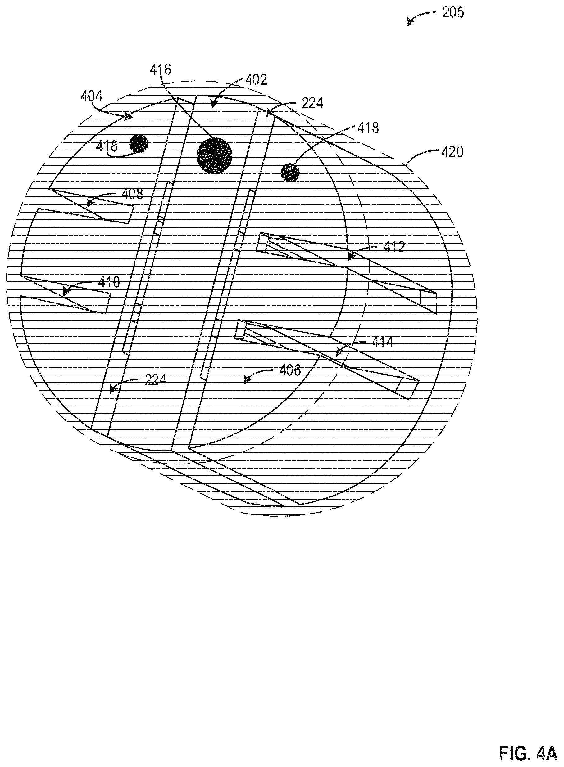 Patent US12613117 Figure 4 – Multiphase flowmeter aperture antenna transmission and pressure retention