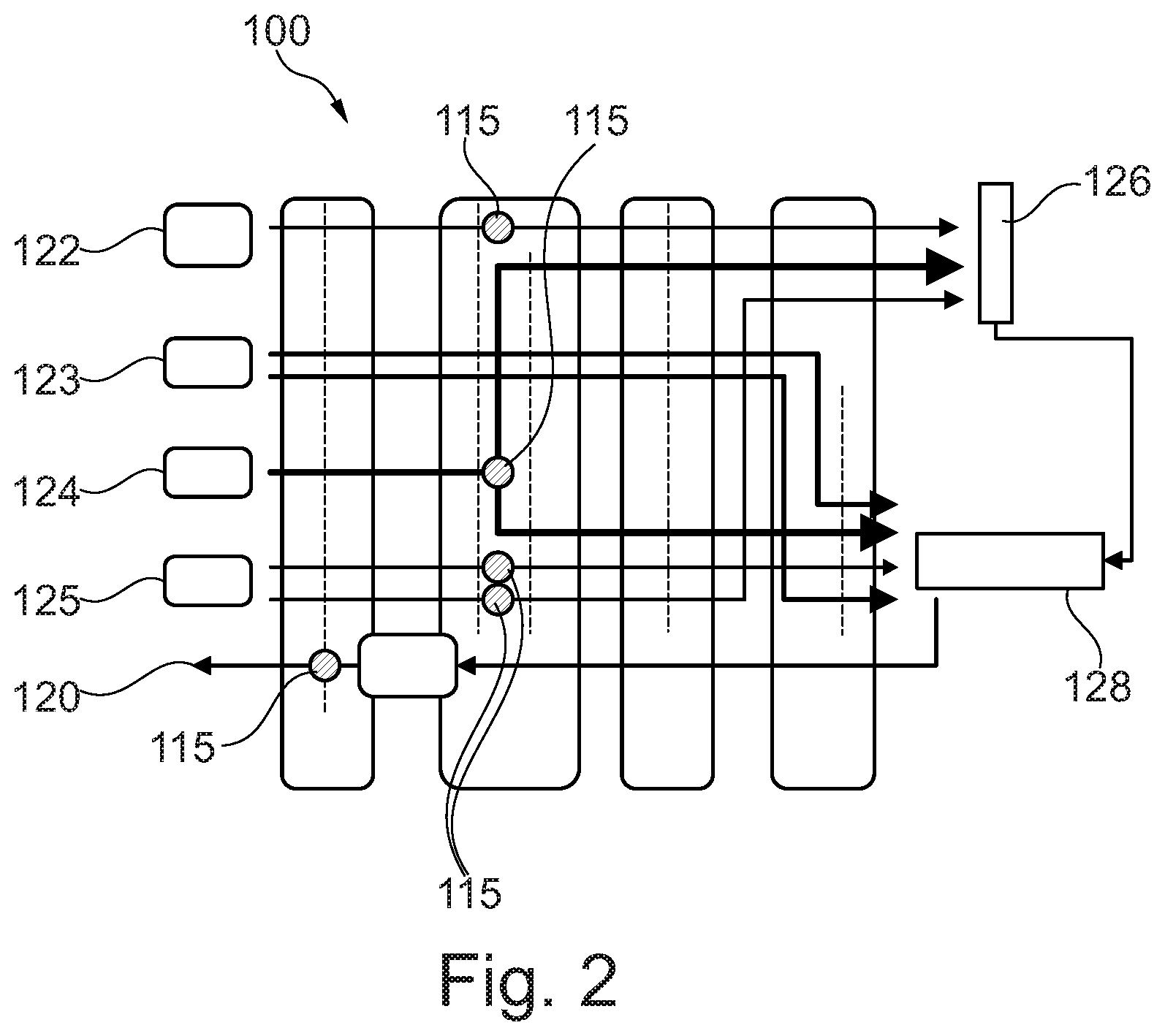 Patent US12613120 Figure 2 – Material feeding apparatus and method