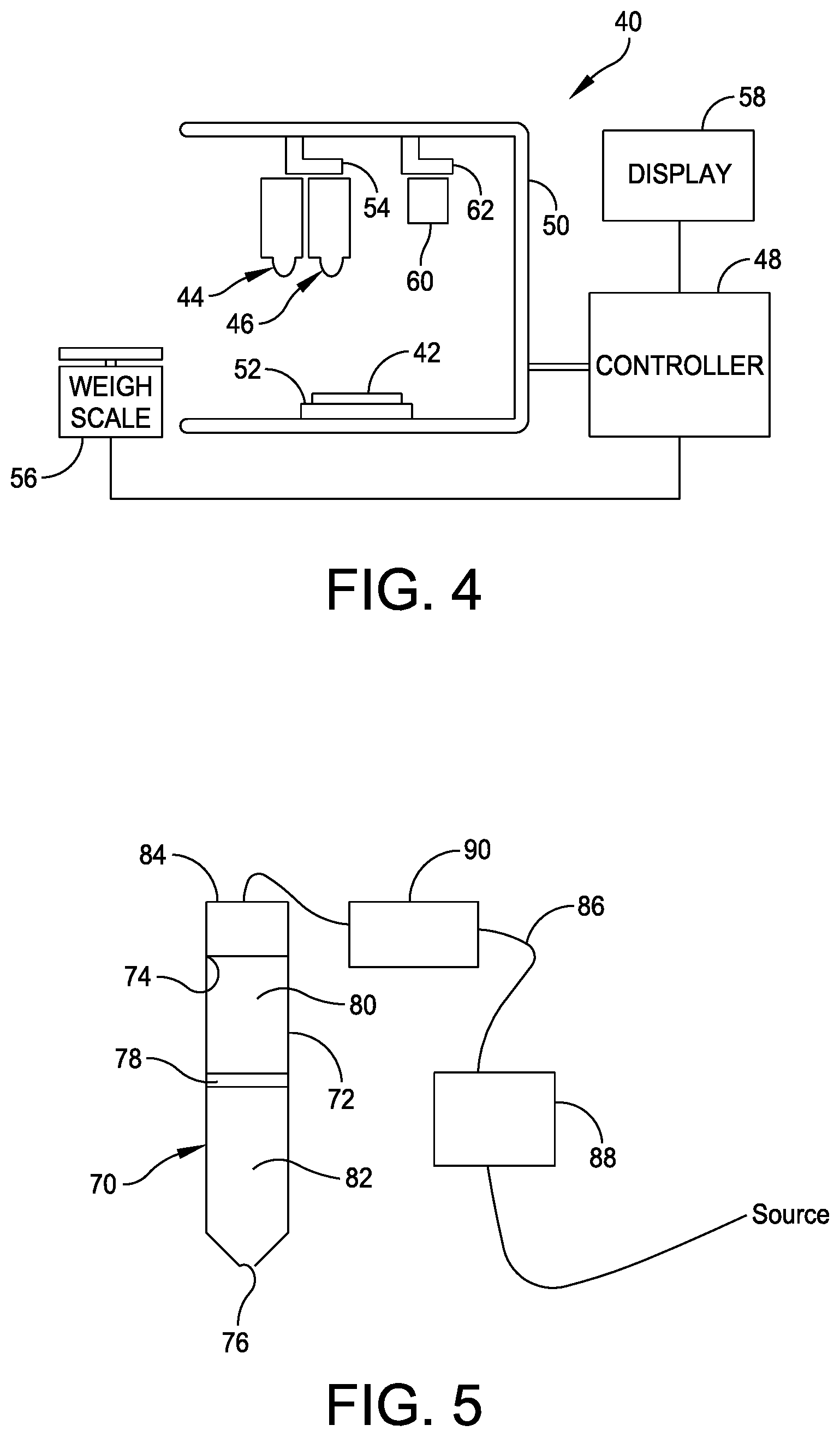 Patent US12613122 Figure 4 – System and method for measuring static volume in a material container