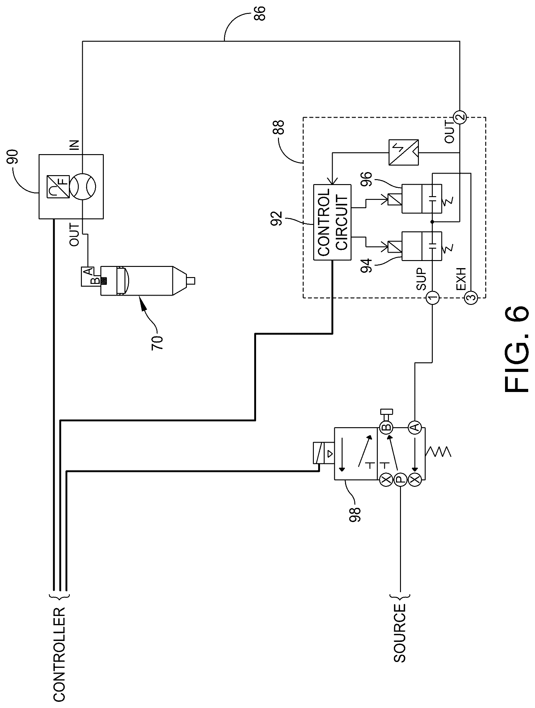 Patent US12613122 Figure 5 – System and method for measuring static volume in a material container