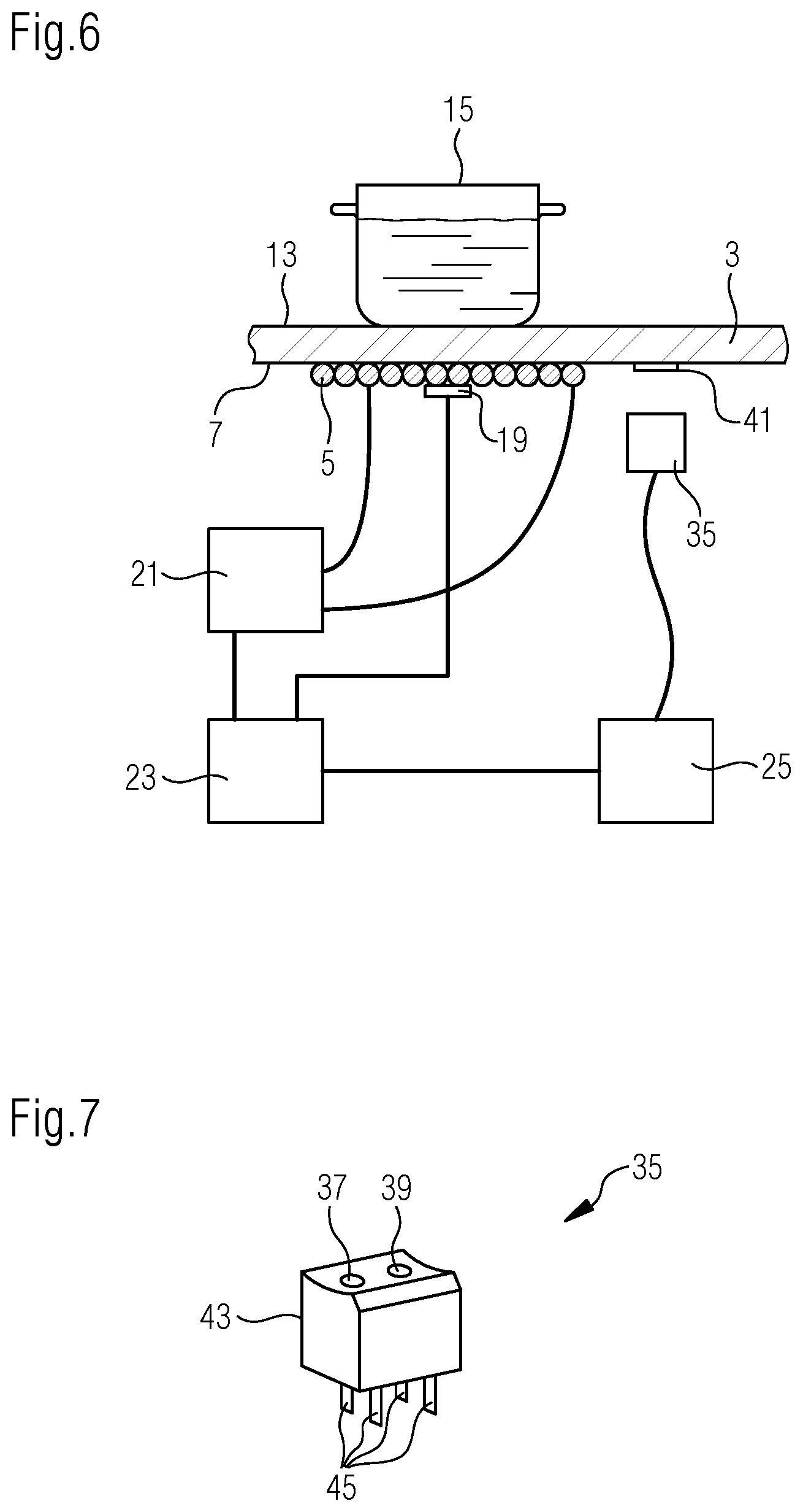 Patent US12613125 Figure 4 – Sensor means or module for determining a displacement or deflection or bending, household appliance and method for determining the weight of an item