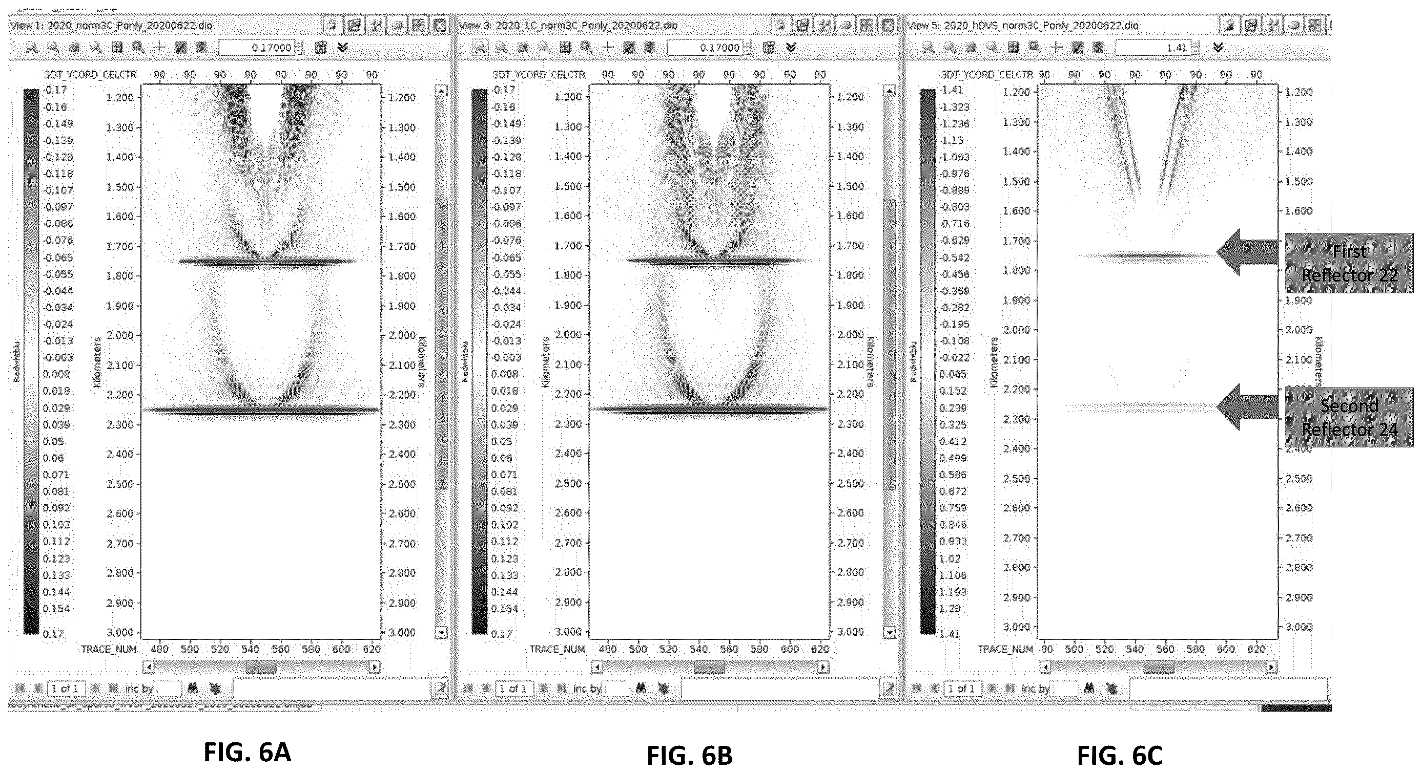 Patent US12613129 Figure 6 – True particle velocity wavefield processing in fiber optics—particle motion sensor hybrid array