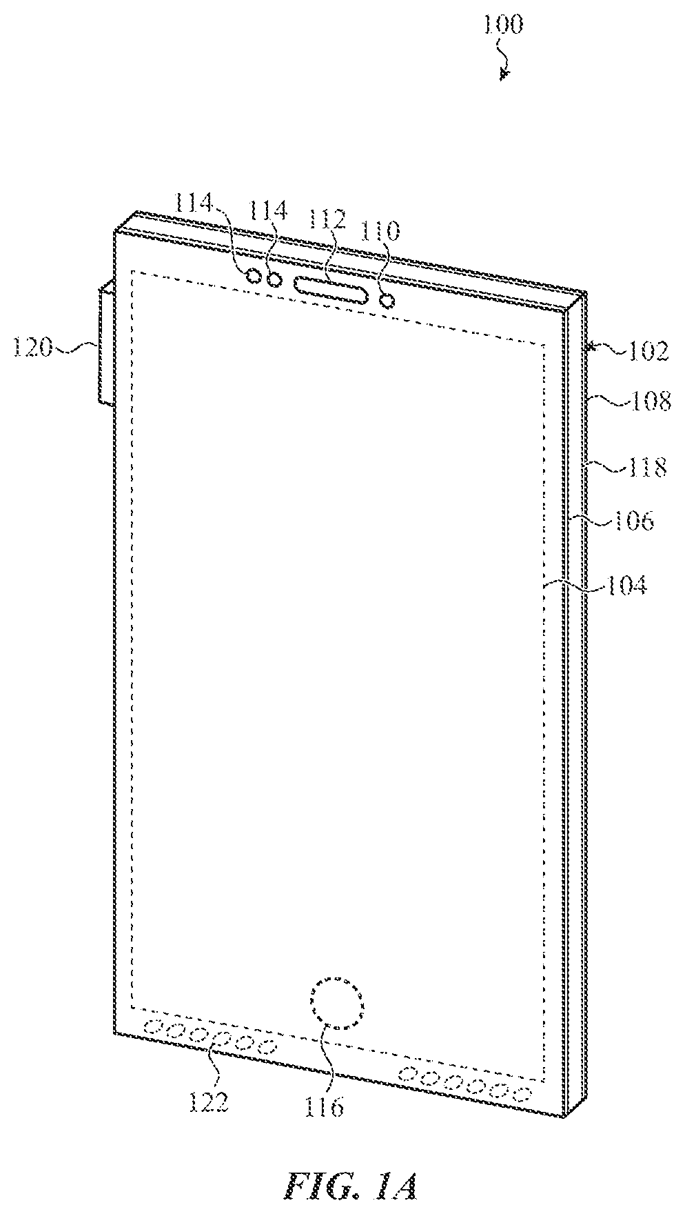 Patent US12613131 Figure 1 – Optical proximity sensor
