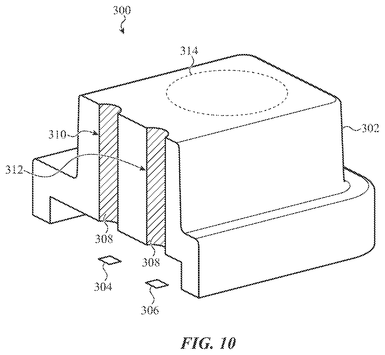 Patent US12613131 Figure 12 – Optical proximity sensor