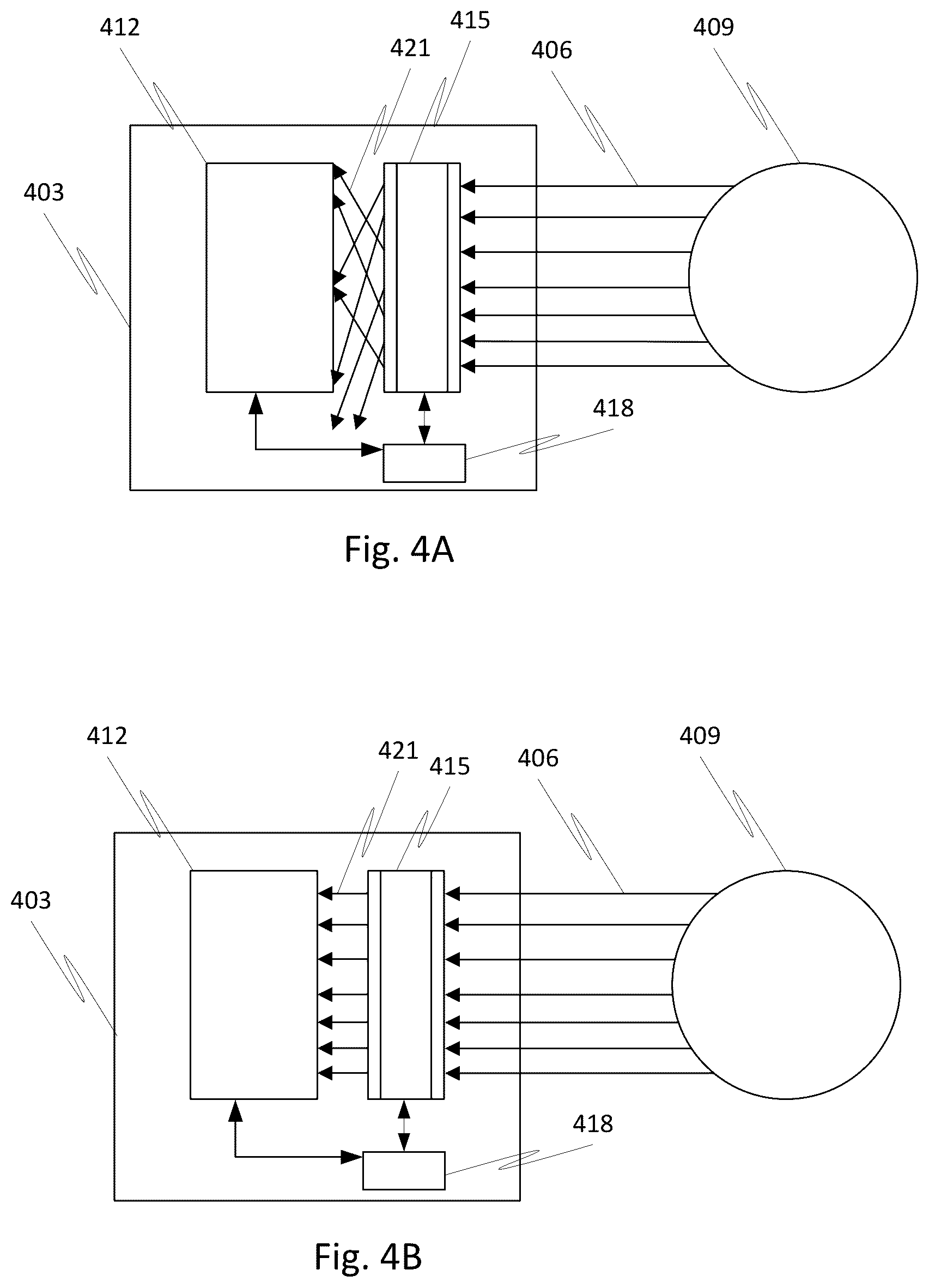 Patent US12613132 Figure 4 – Systems and methods of sensor calibration using switchable in-path optical diffuser