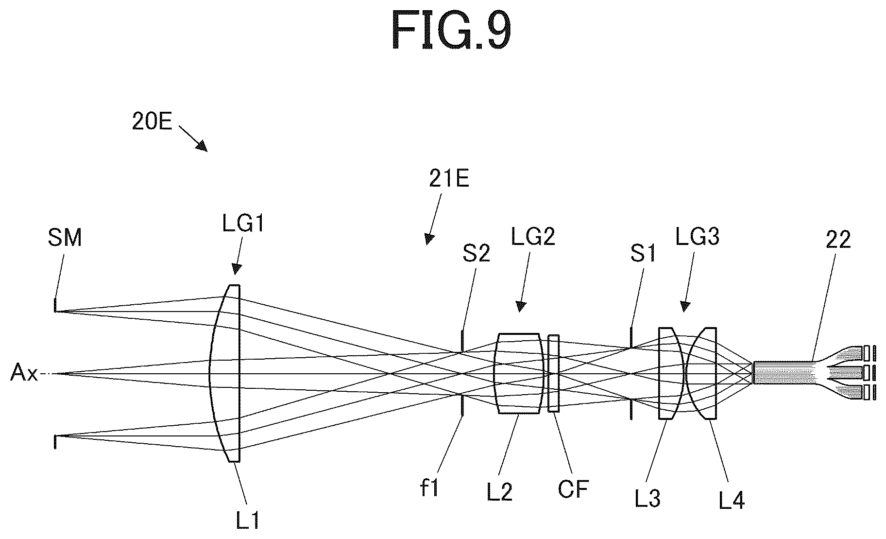 Patent US12613136 Figure 5 – Measurement optical system and photometric/colorimetric device
