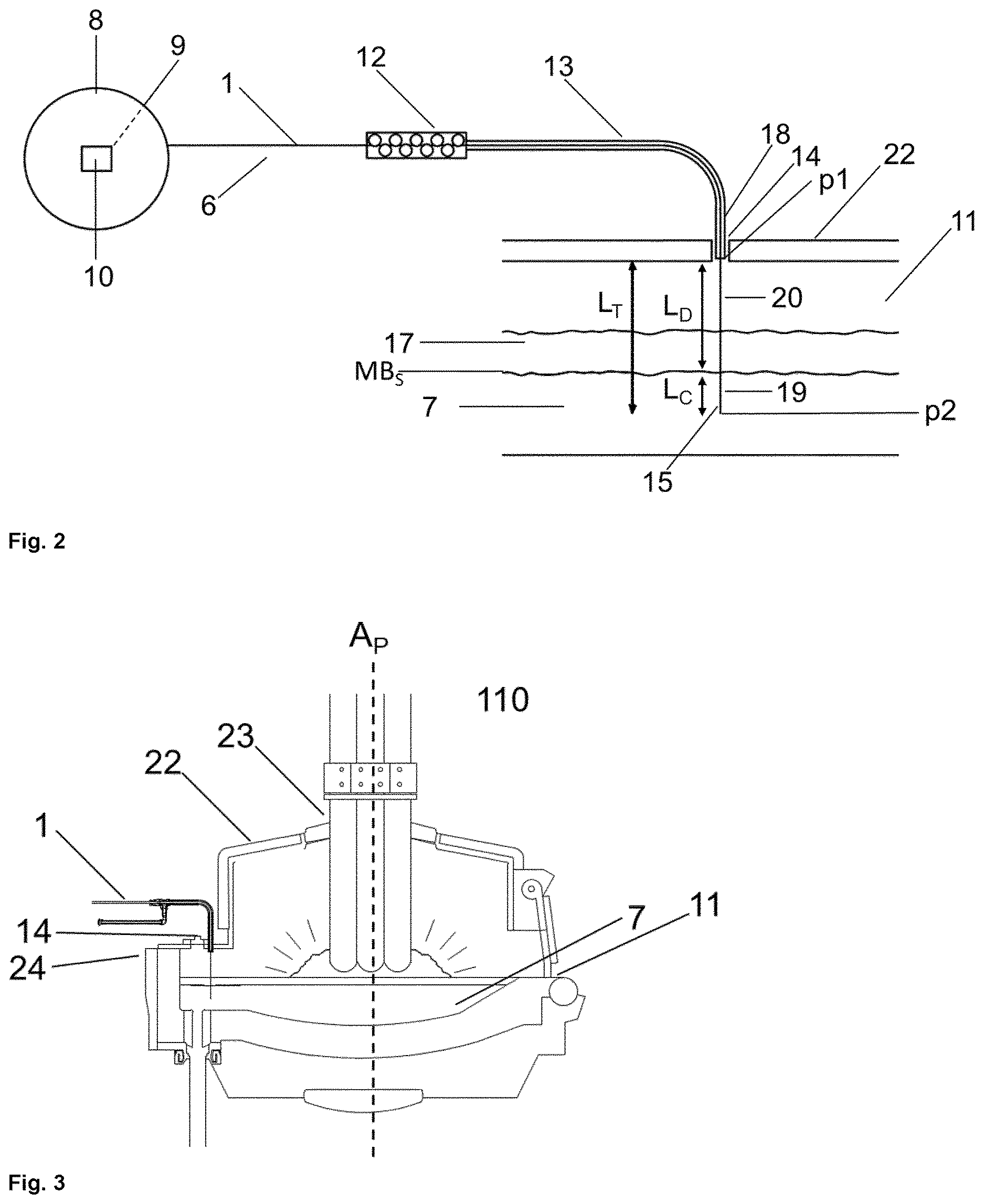 Patent US12613138 Figure 2 – Method and system for determining a temperature value of a molten metal bath