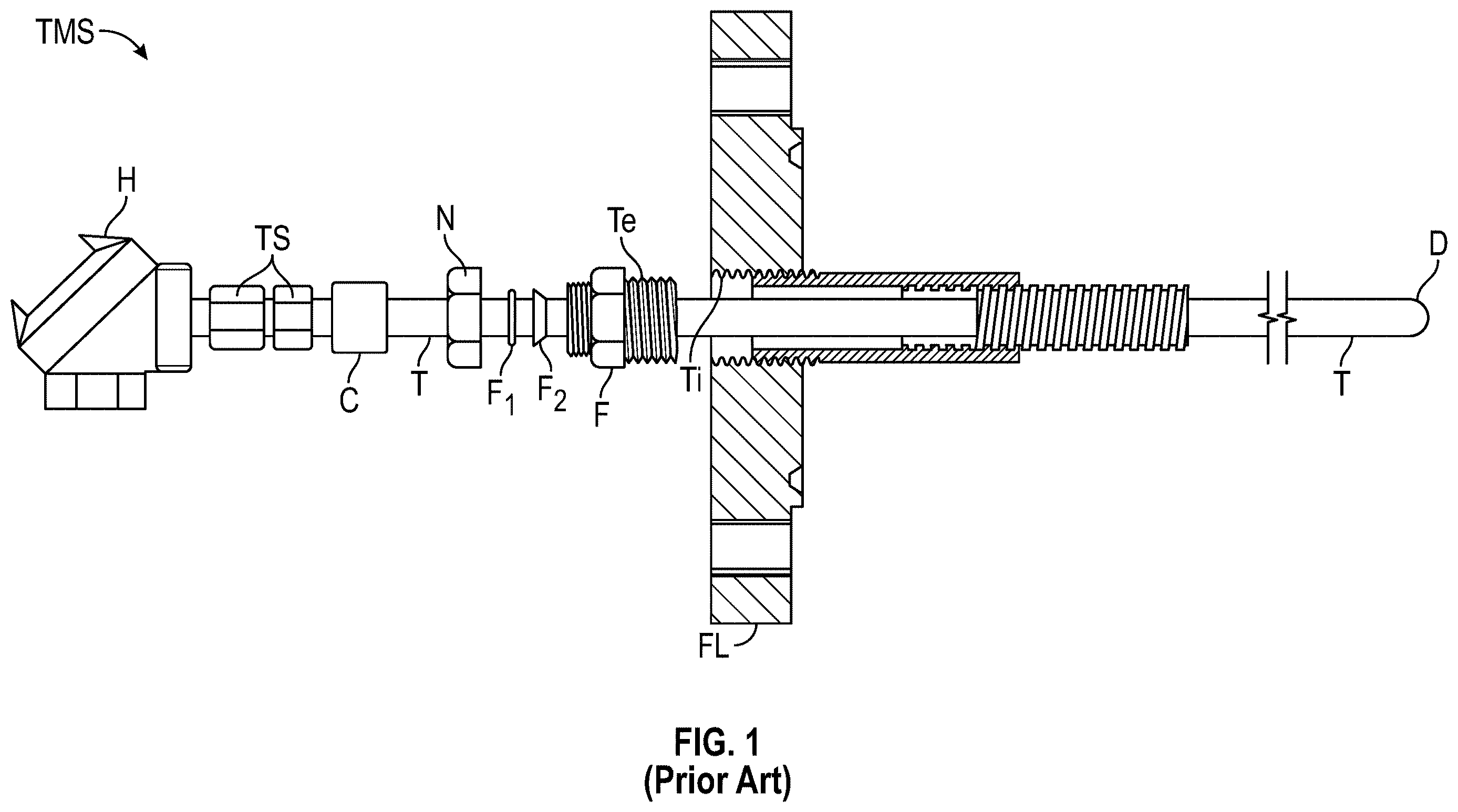 Patent US12613141 Figure 1 – Conical seal fitting and assemblies therewith
