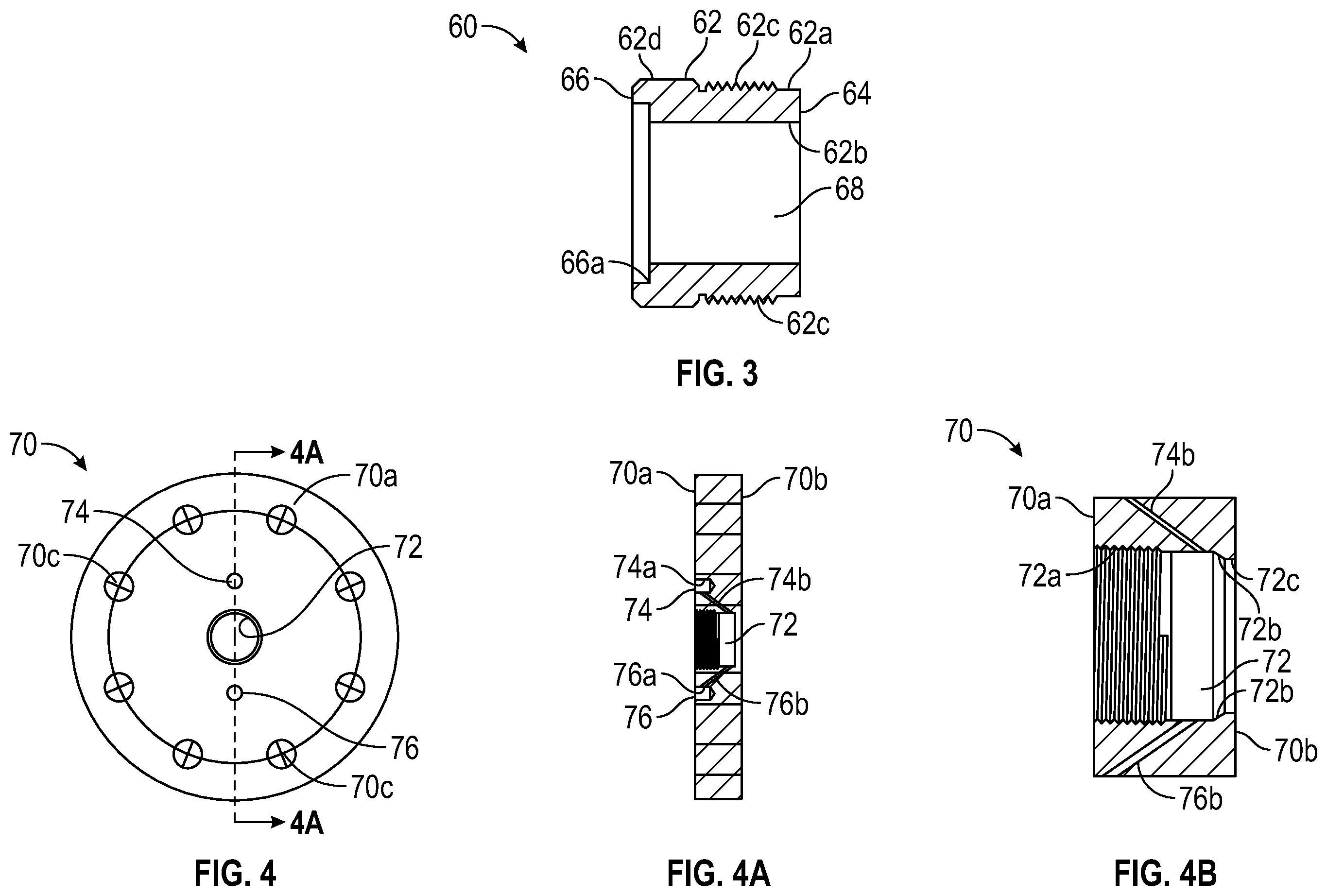 Patent US12613141 Figure 3 – Conical seal fitting and assemblies therewith