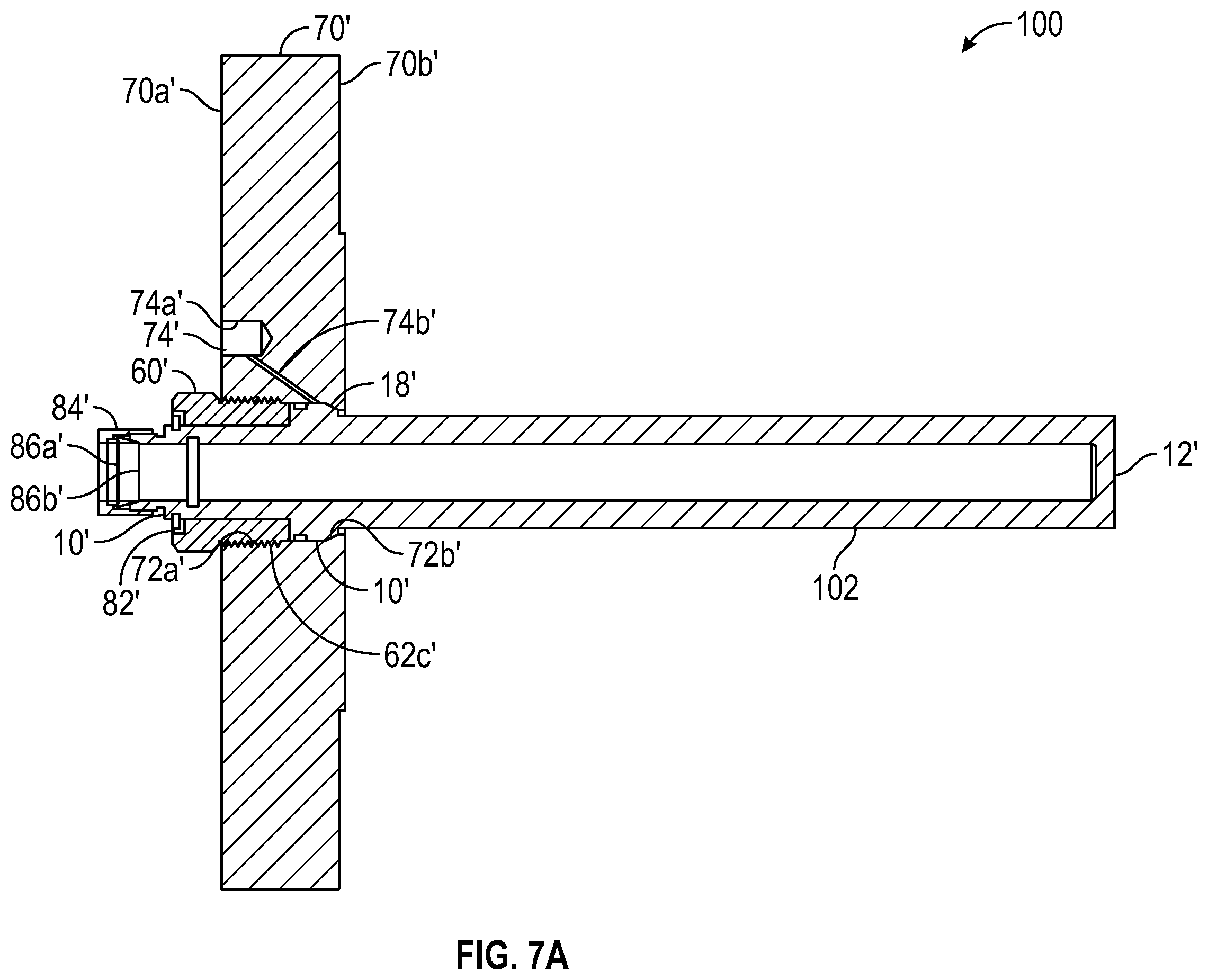 Patent US12613141 Figure 7 – Conical seal fitting and assemblies therewith