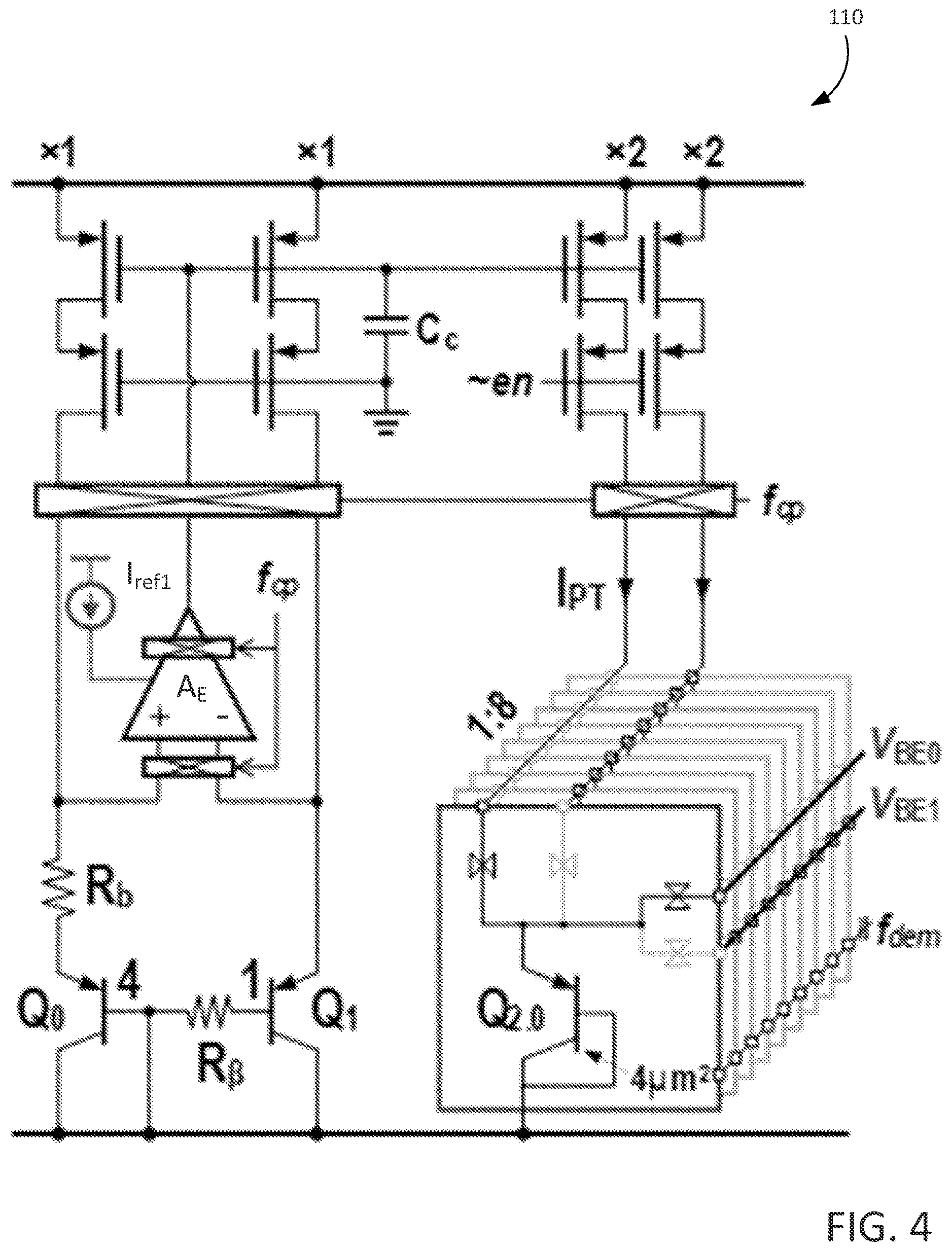 Patent US12613142 Figure 5 – Complementary metal-oxide-semiconductor temperature sensor with wide-range sensing capability and high energy-efficiency