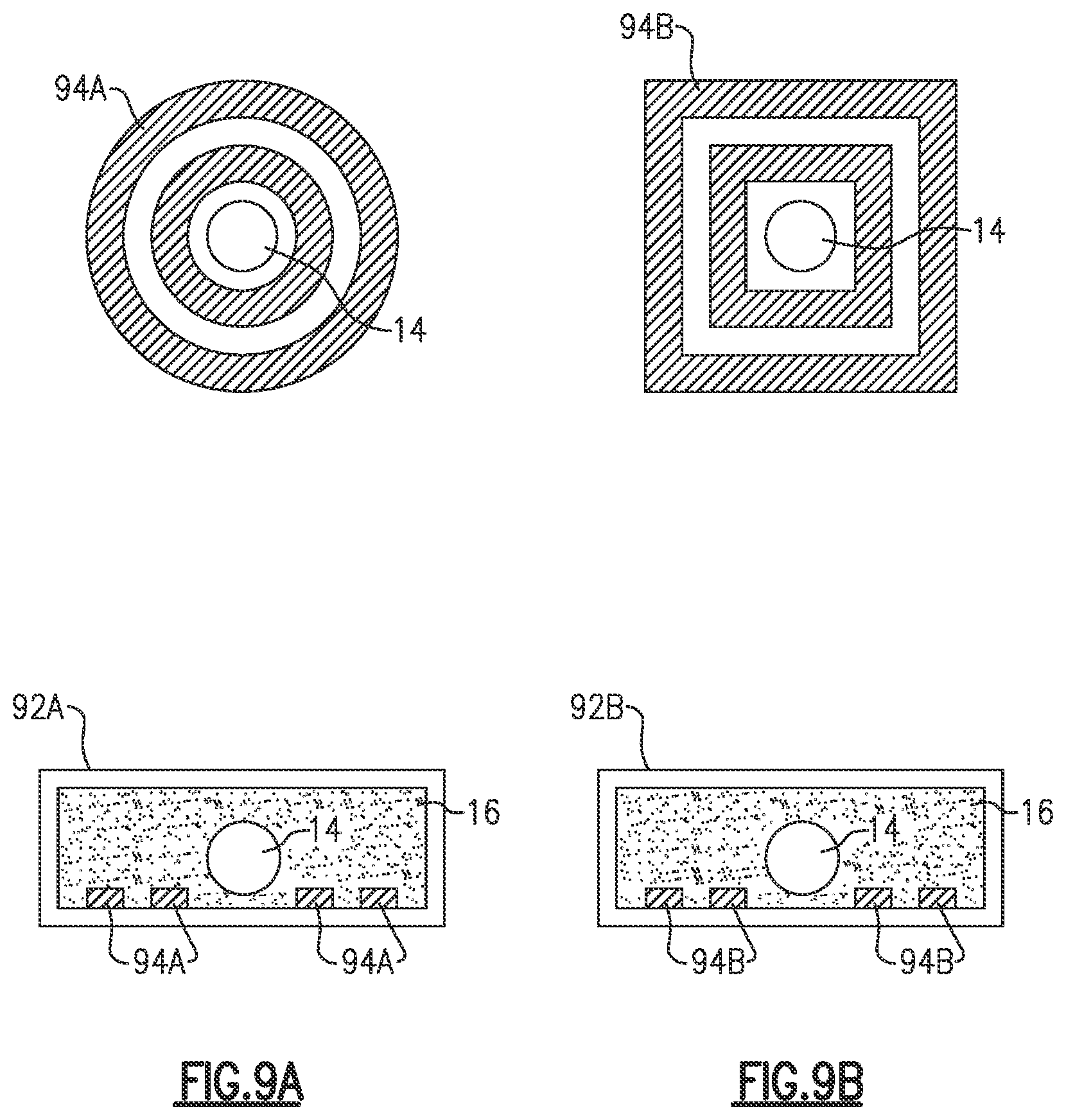 Patent US12613147 Figure 13 – Temperature sensing with particles in medium material