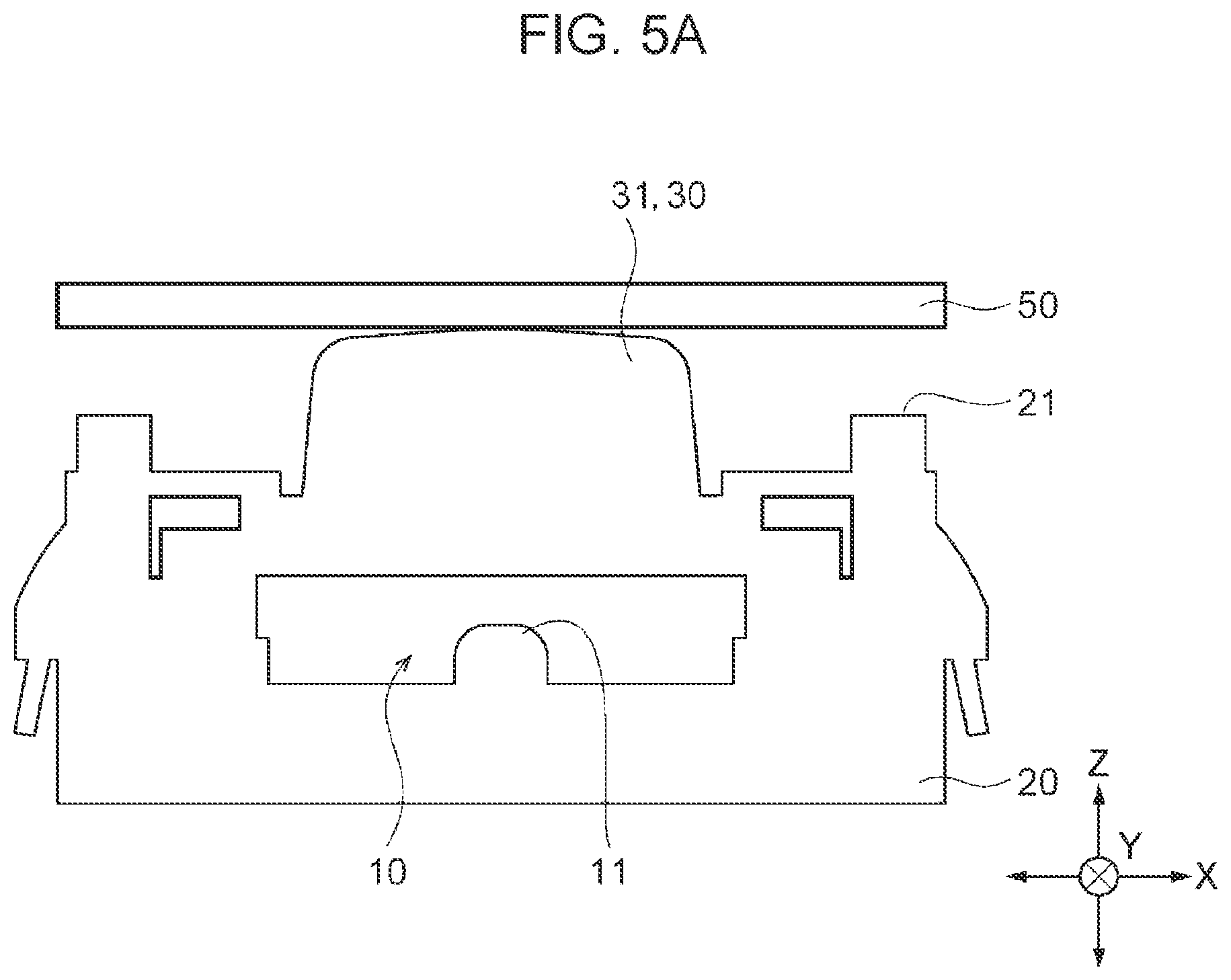 Patent US12613150 Figure 5 – Load sensing apparatus with pressing member having elastic member and rigid pressing portion
