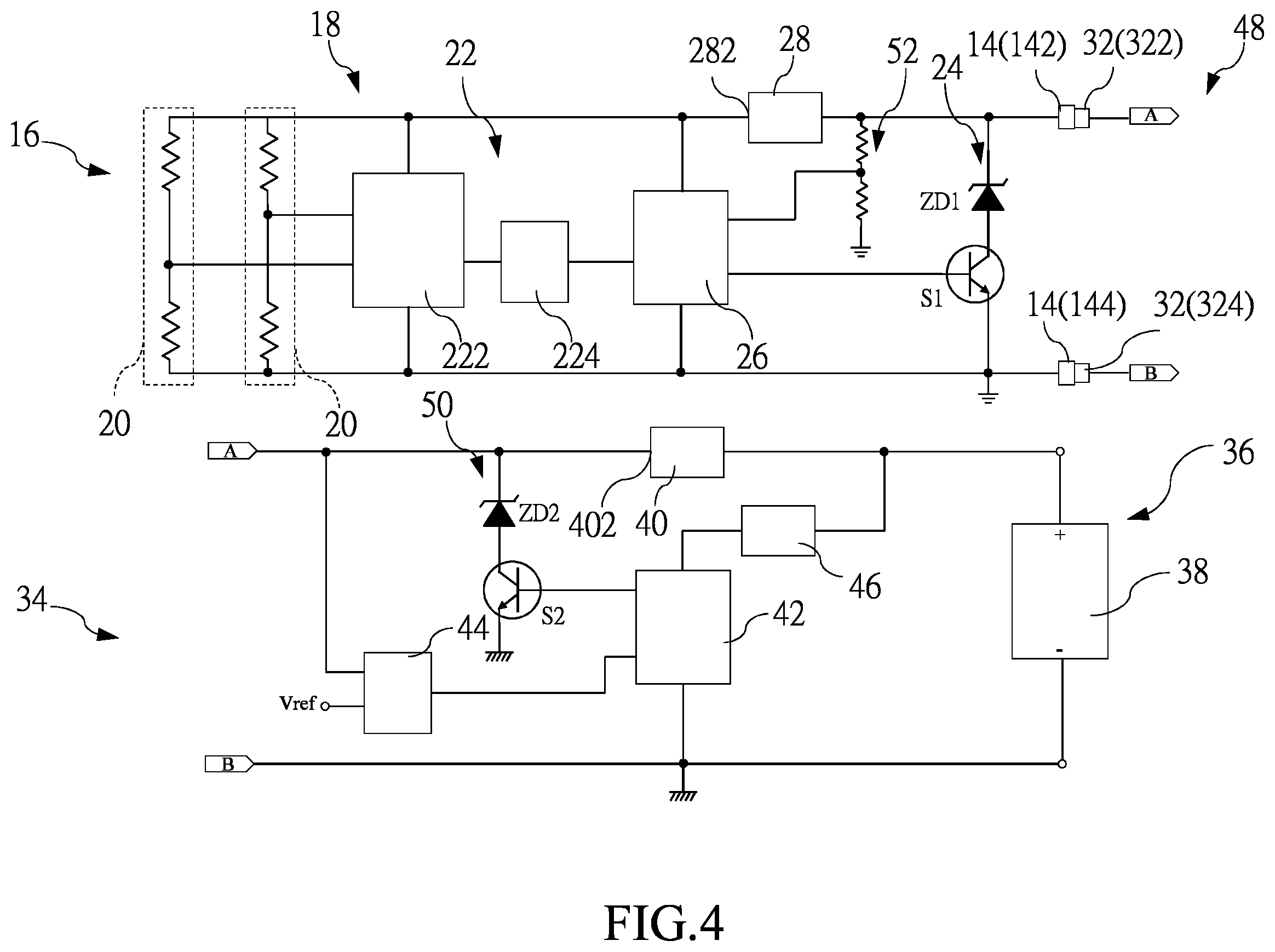 Patent US12613153 Figure 4 – Torque detection device and torque detection assembly