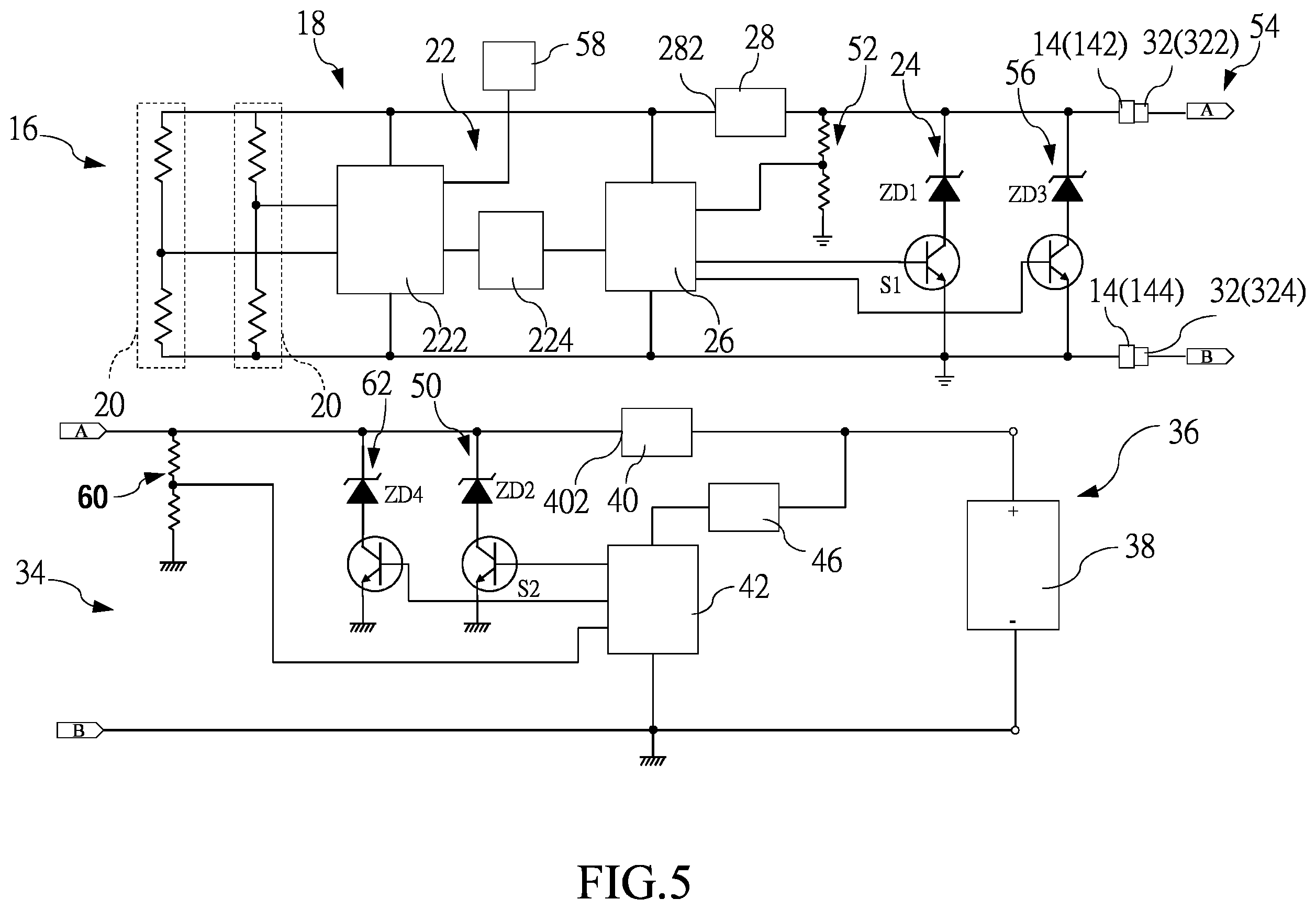 Patent US12613153 Figure 5 – Torque detection device and torque detection assembly
