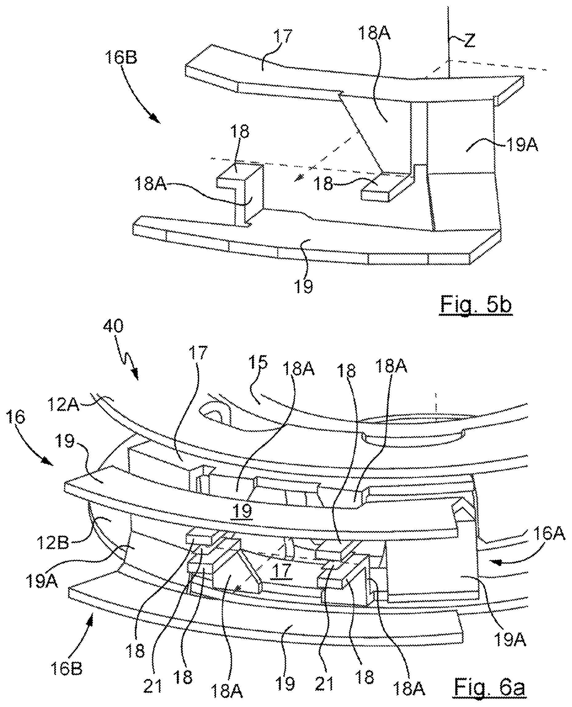 Patent US12613155 Figure 4 – Torque sensor device, flux guide assembly, and flux guide