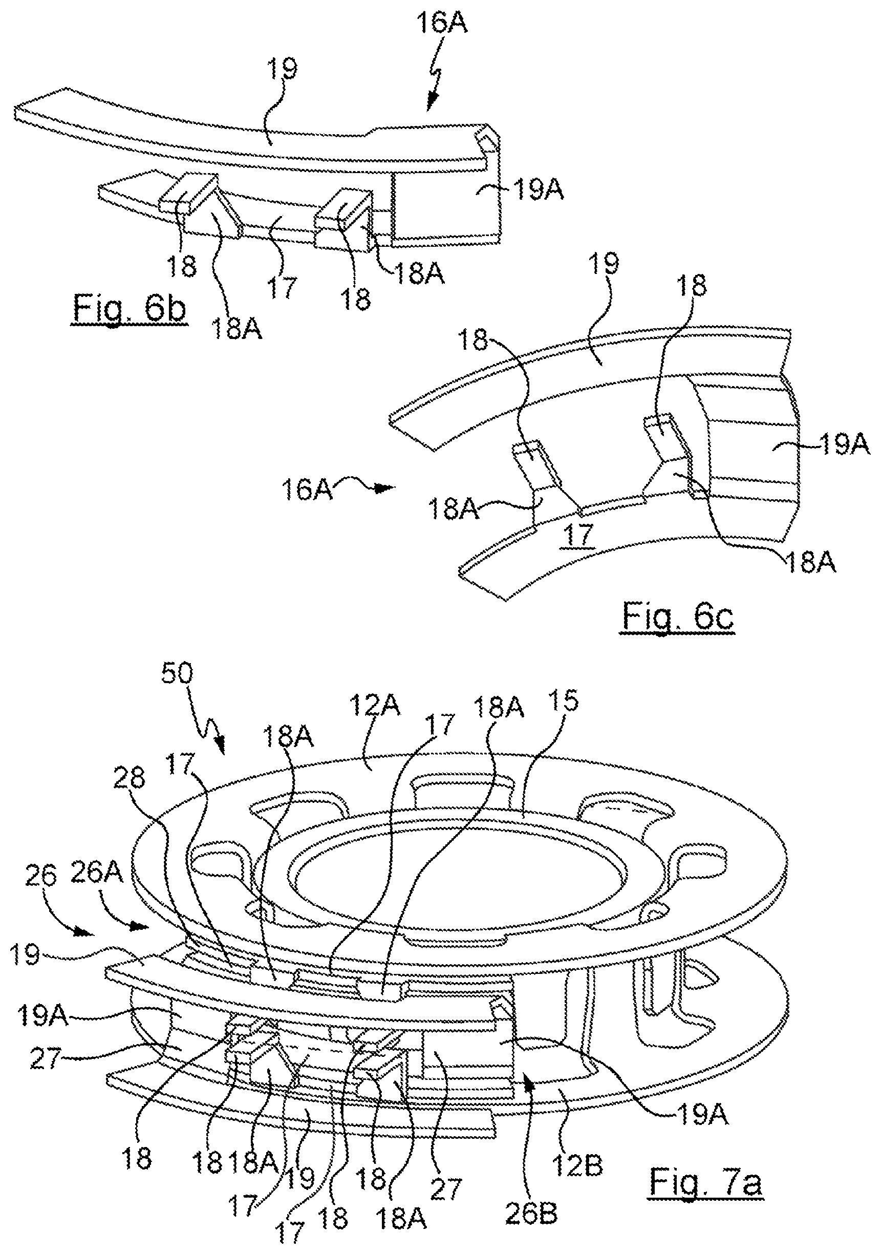 Patent US12613155 Figure 5 – Torque sensor device, flux guide assembly, and flux guide
