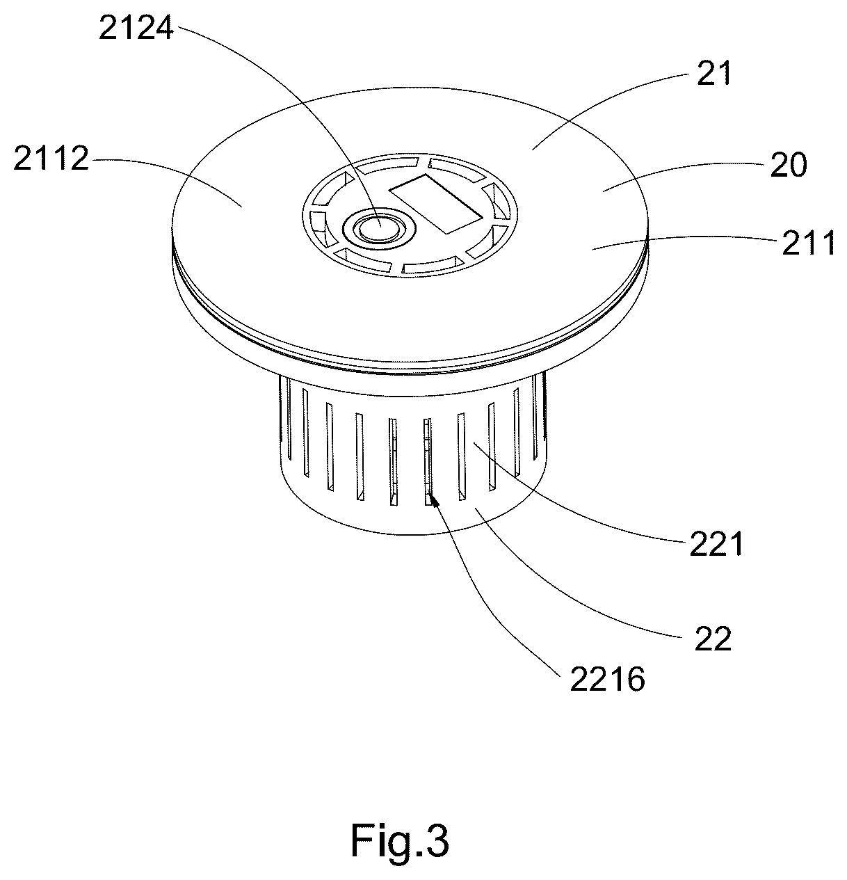 Patent US12613157 Figure 3 – Inflatable water sports apparatus with electronic barometer device