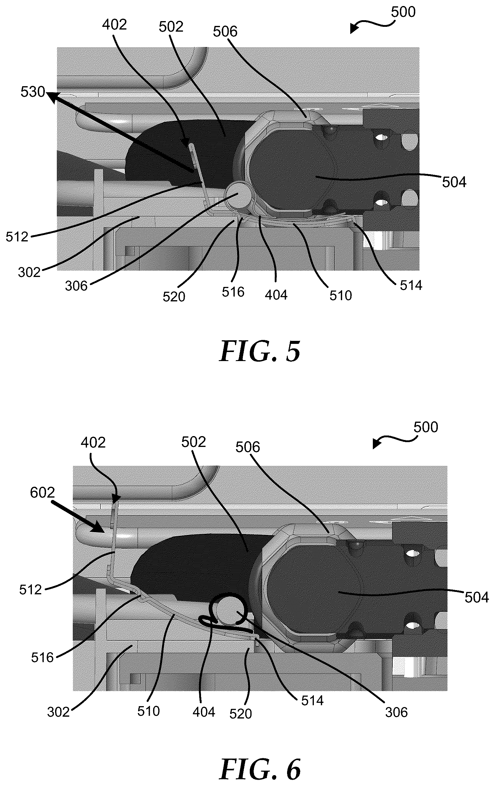 Patent US12613158 Figure 5 – Leak detection component for a liquid cooling system