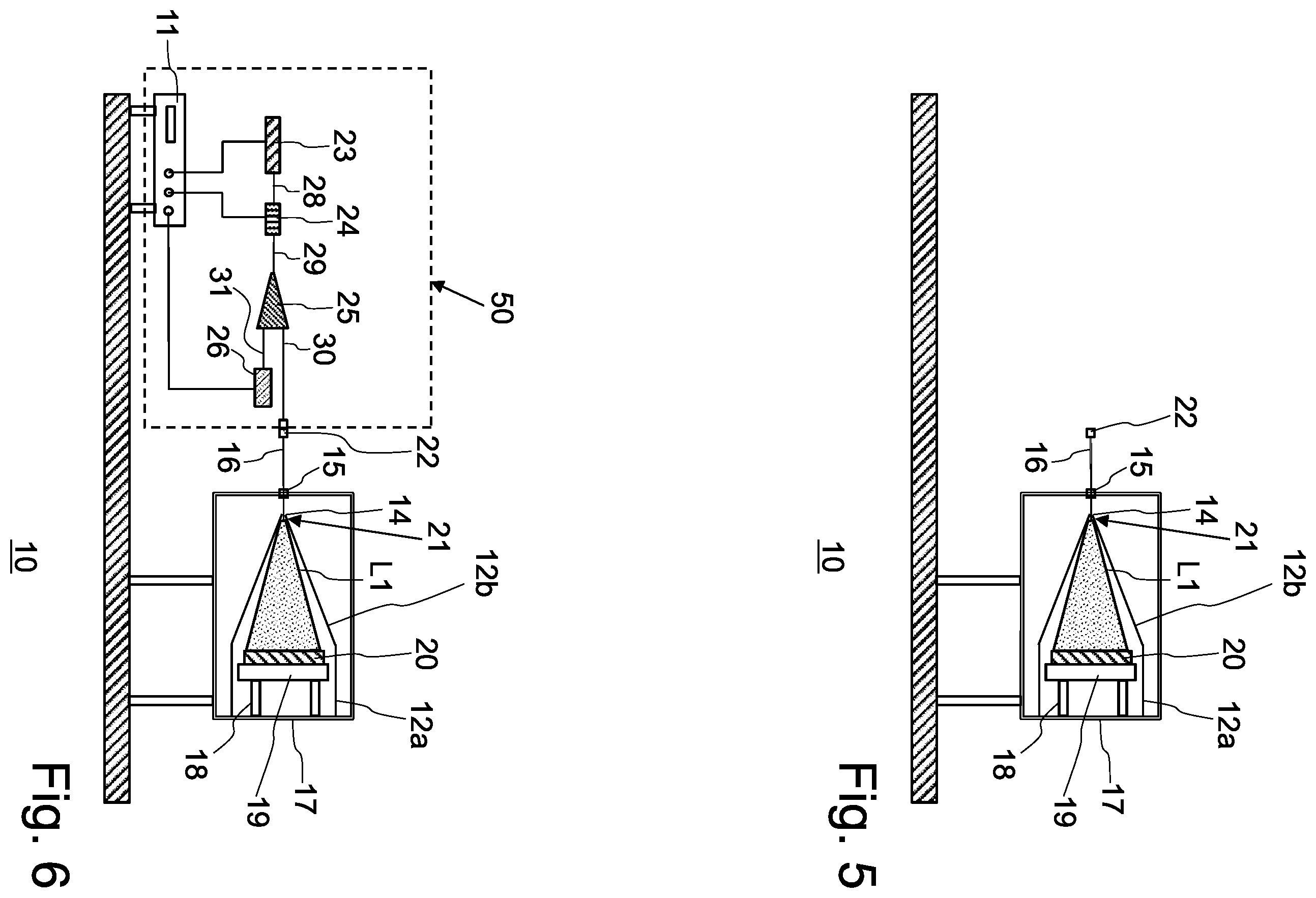 Patent US12613160 Figure 5 – Device for measuring the performance of an optical detector, and associated measuring method