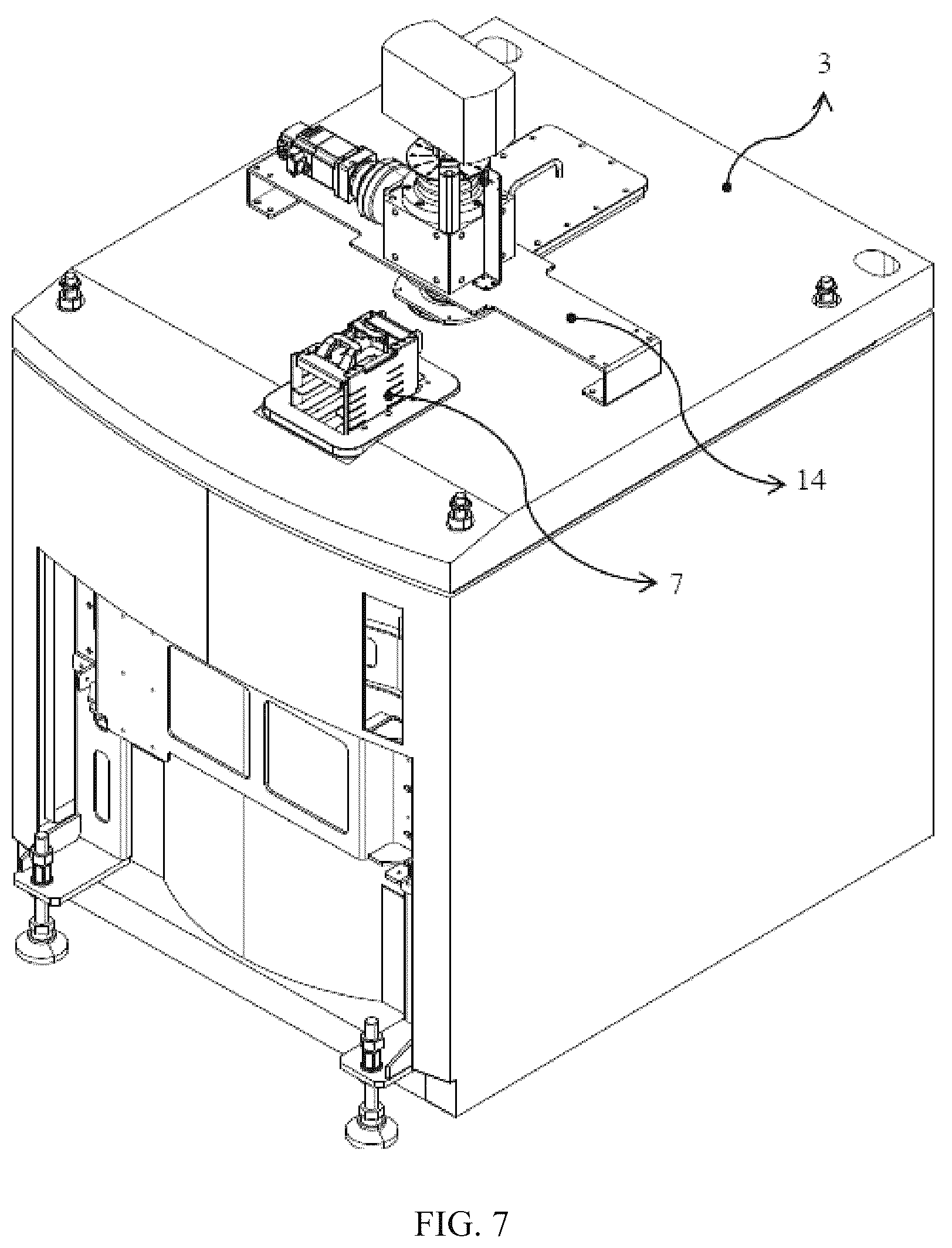 Patent US12613170 Figure 7 – Sample cooling and storage method