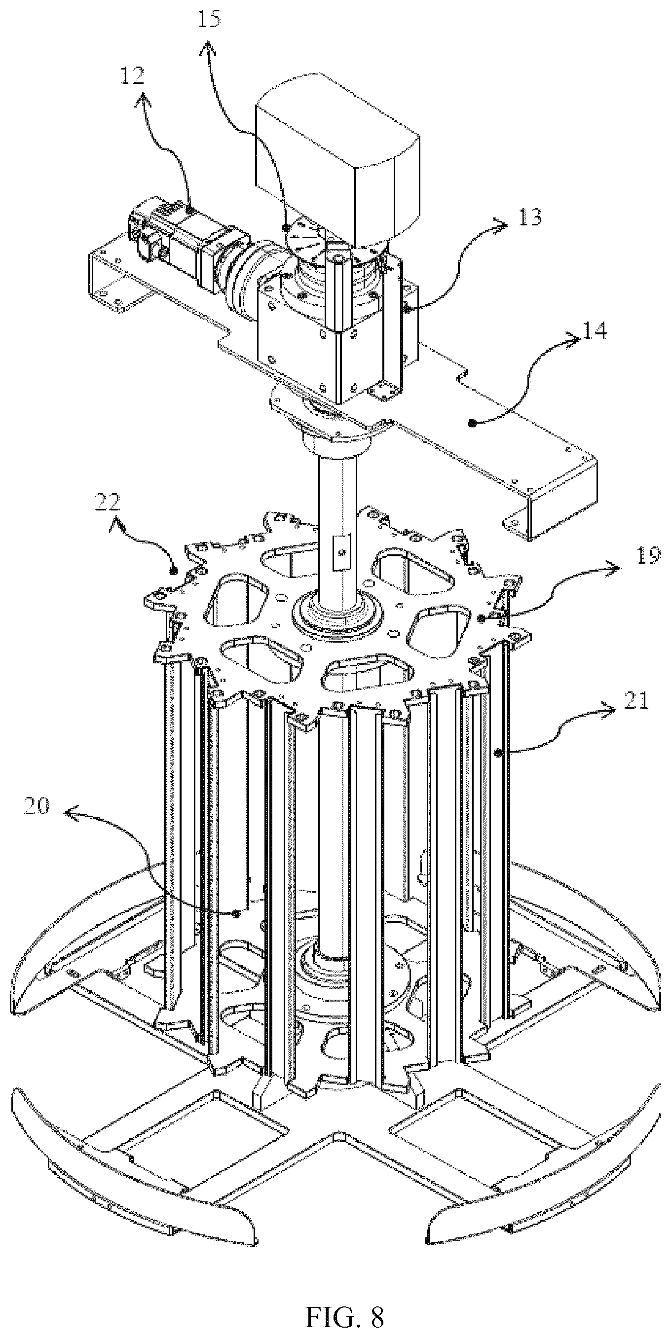 Patent US12613170 Figure 8 – Sample cooling and storage method