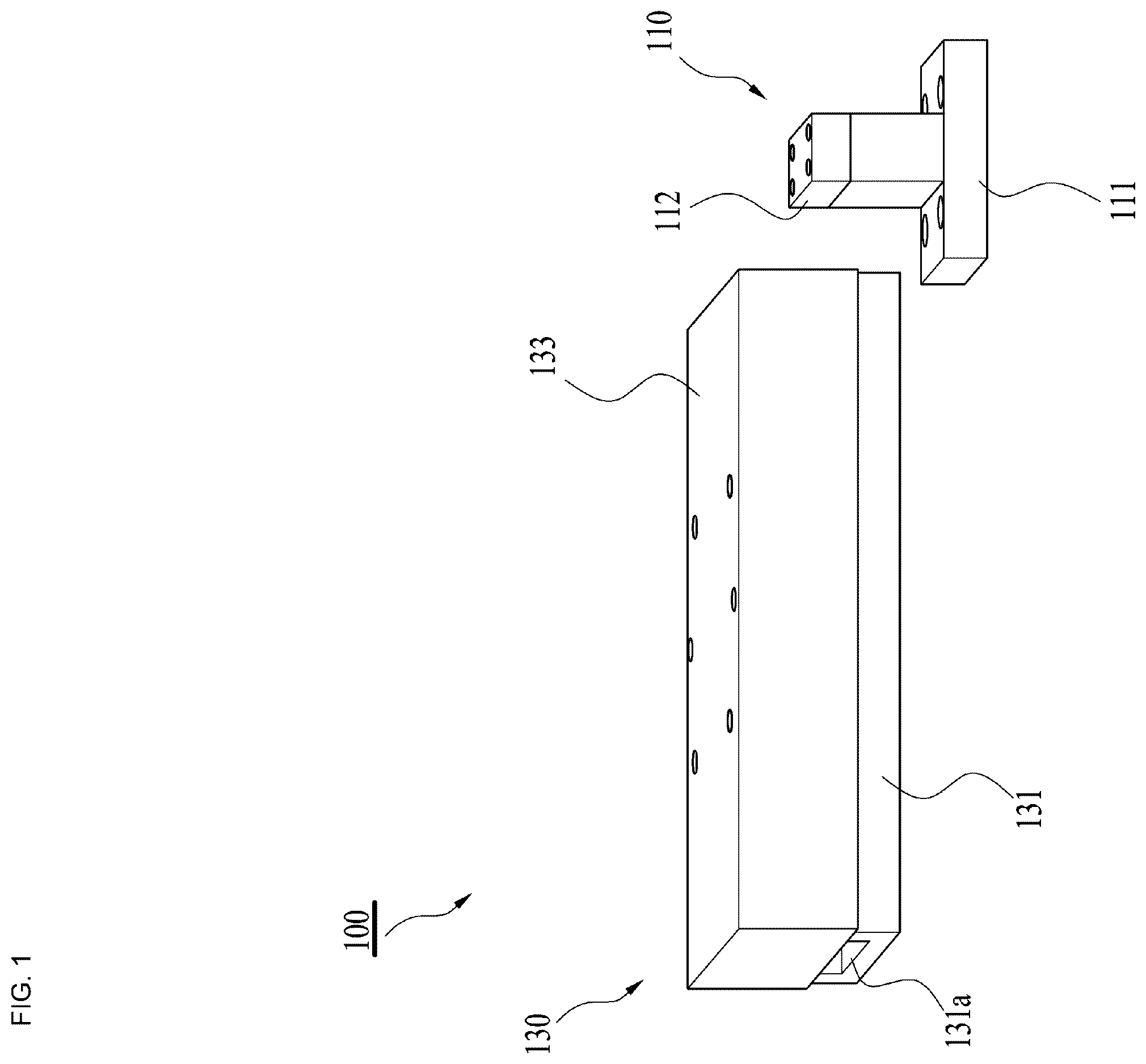 Patent US12613171 Figure 1 – Battery cell strength test jig and battery cell strength test device