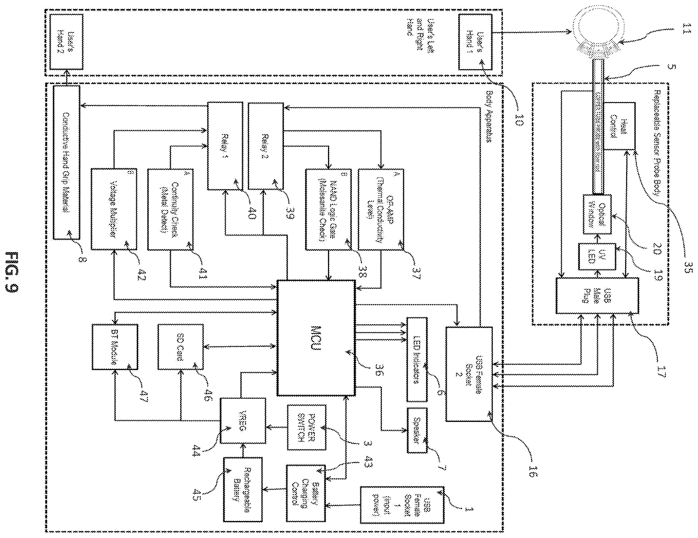 Patent US12613185 Figure 12 – Gemstone multi-tester instrument with removable probe