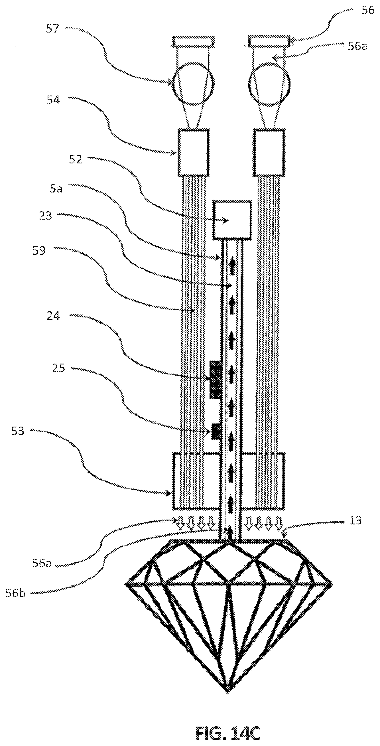 Patent US12613185 Figure 19 – Gemstone multi-tester instrument with removable probe