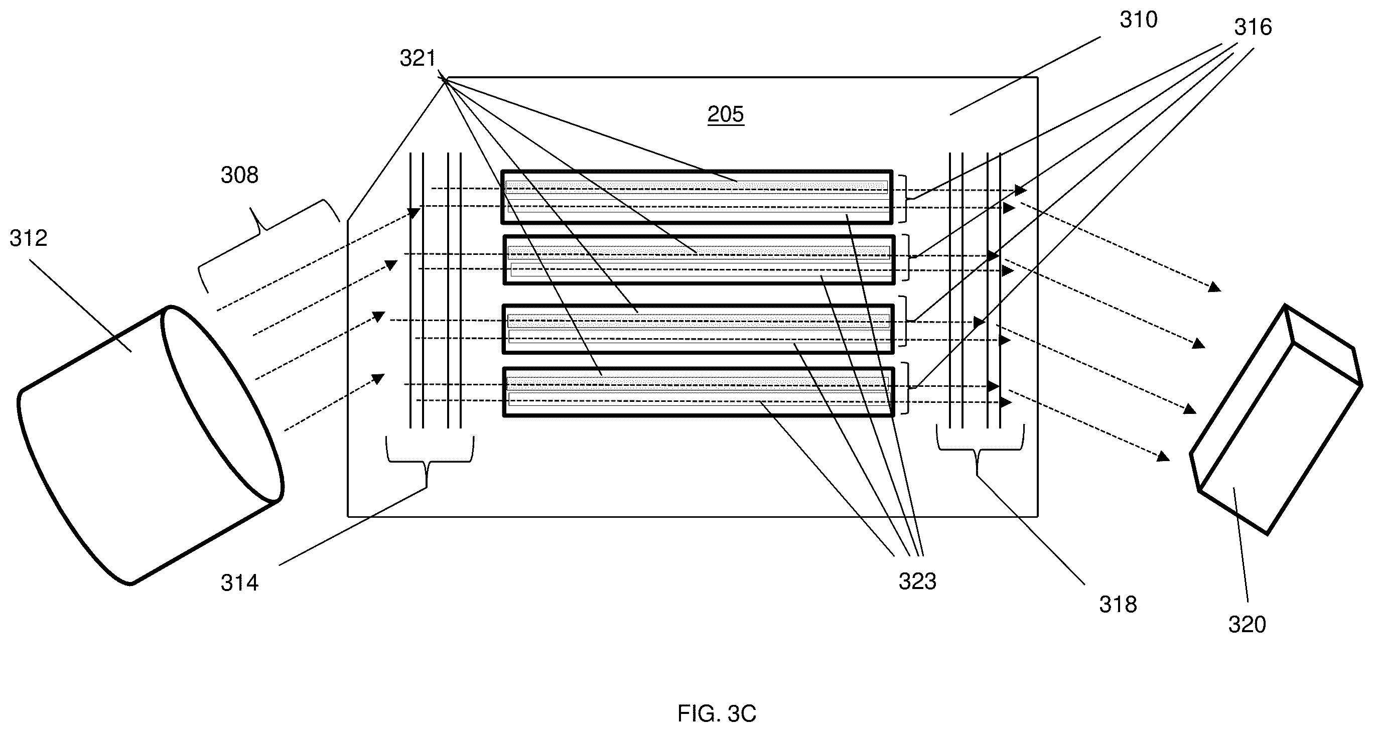 Patent US12613187 Figure 6 – Interferometric detection and quantification system and methods of use in chemical processing