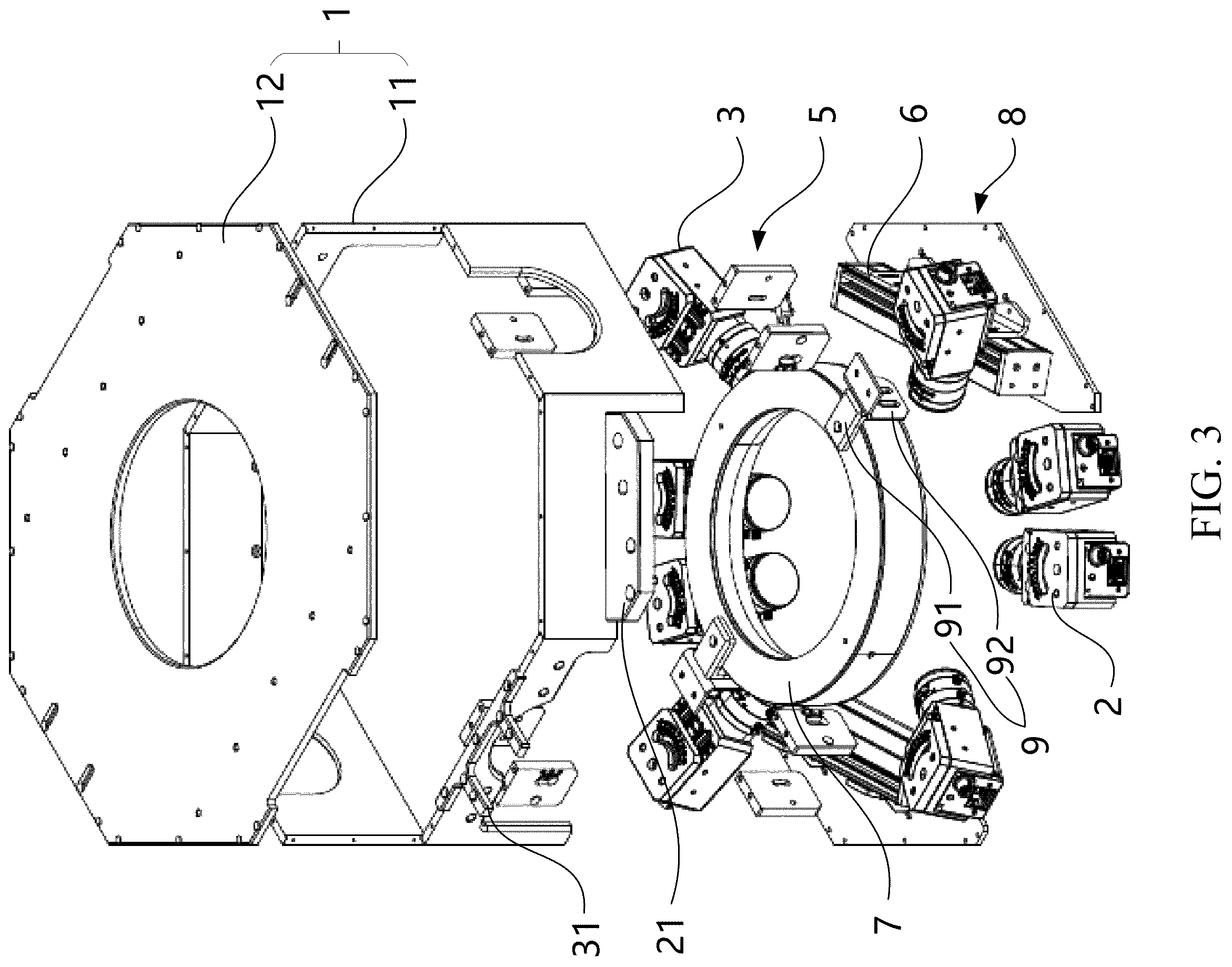 Patent US12613196 Figure 3 – Battery appearance detection device and battery manufacturing equipment