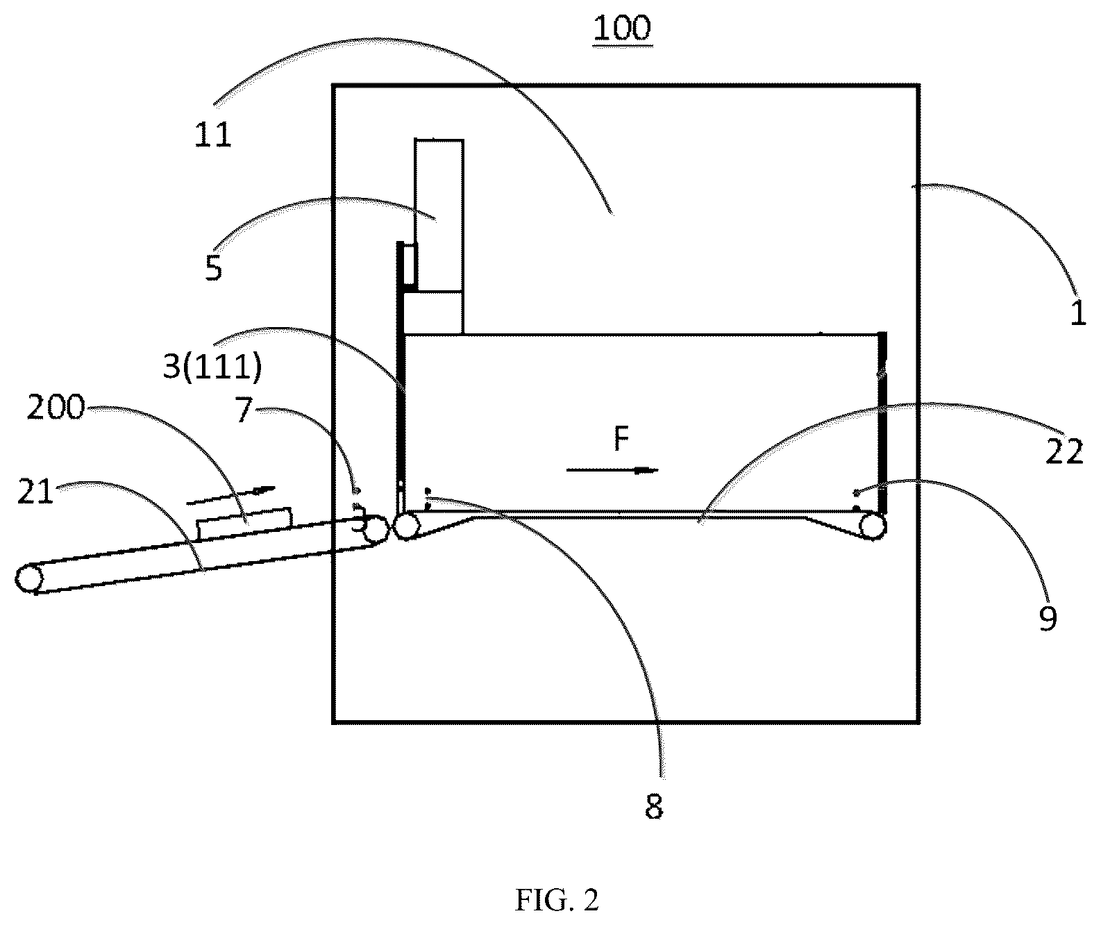 Patent US12613201 Figure 2 – Radiographic inspection device and method of inspecting object