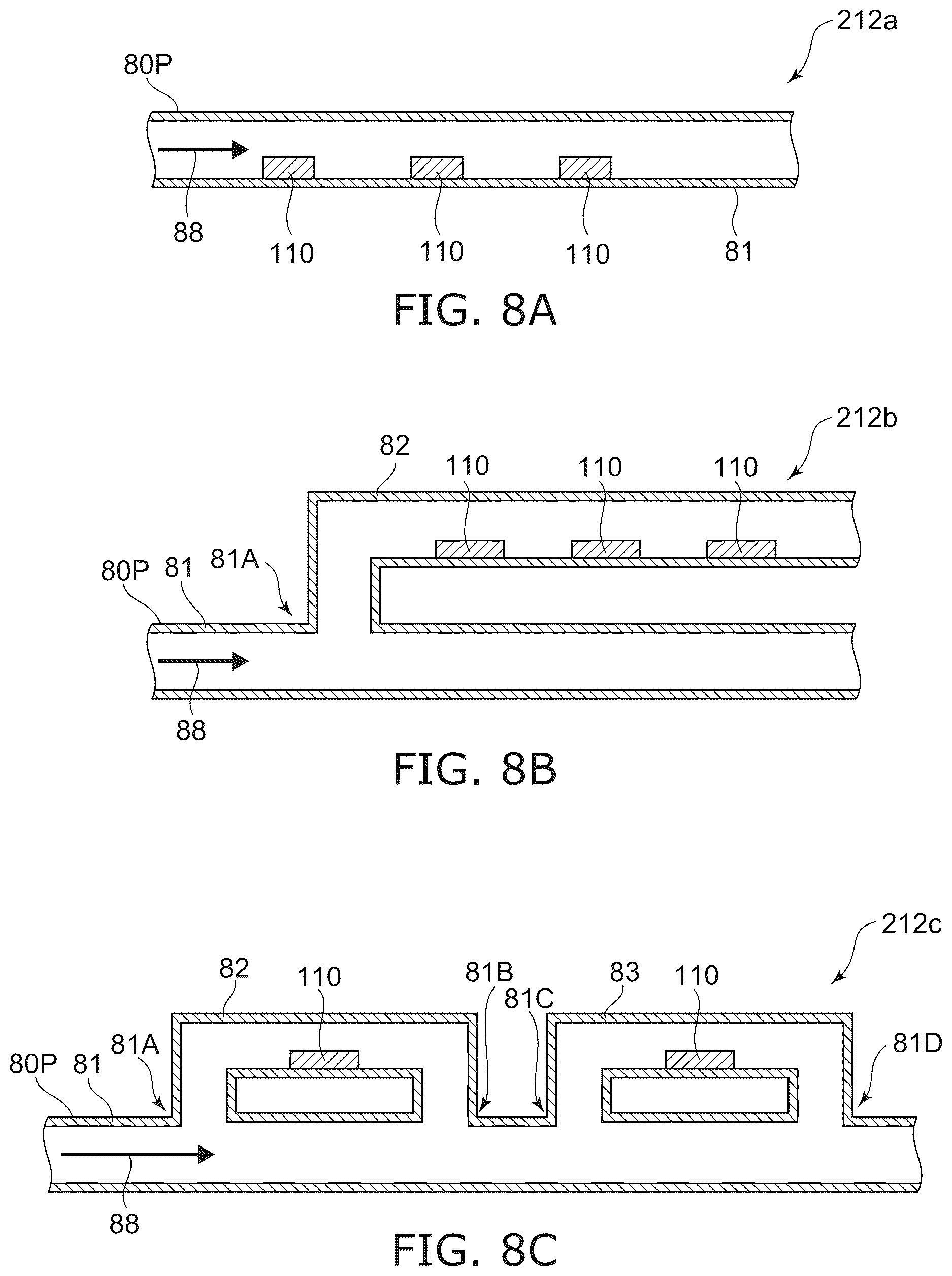 Patent US12613210 Figure 8 – Sensor system and gas system