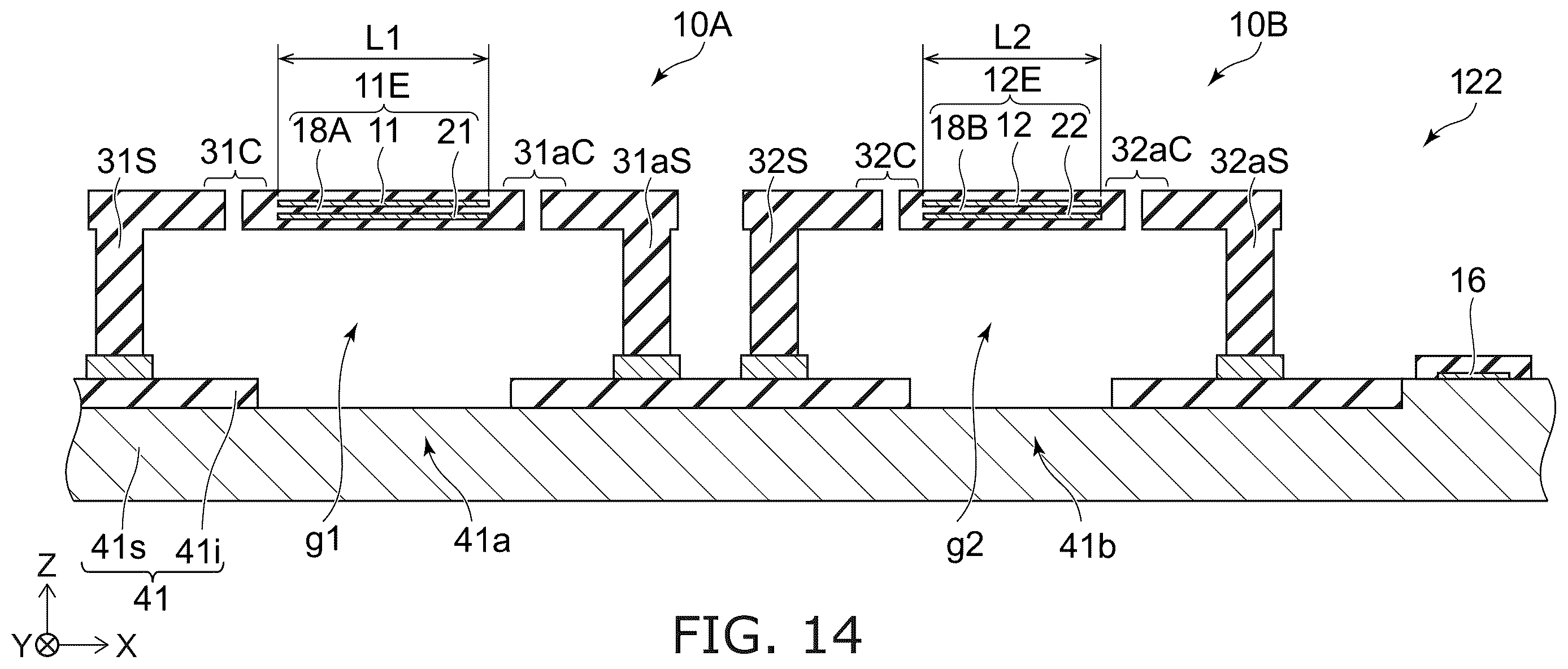 Patent US12613210 Figure 14 – Sensor system and gas system