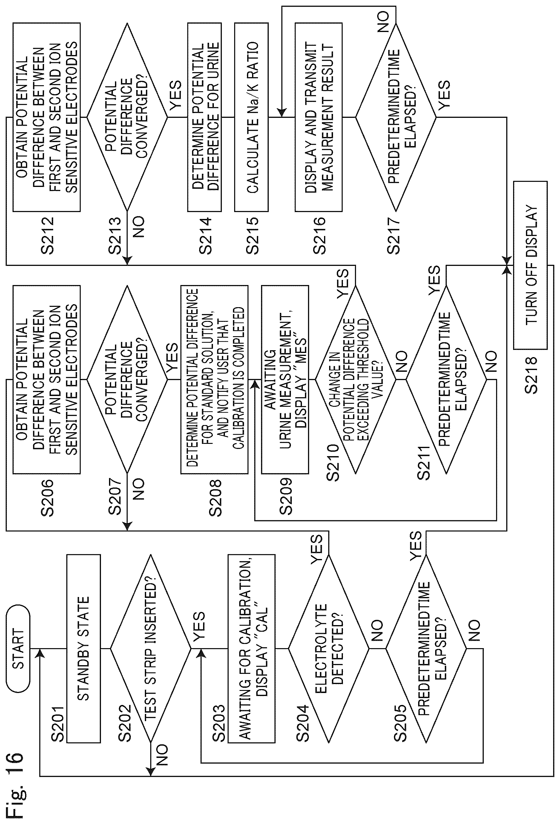 Patent US12613215 Figure 15 – Electrolyte analysis test strip, electrolyte analysis device, and electrolyte analysis method